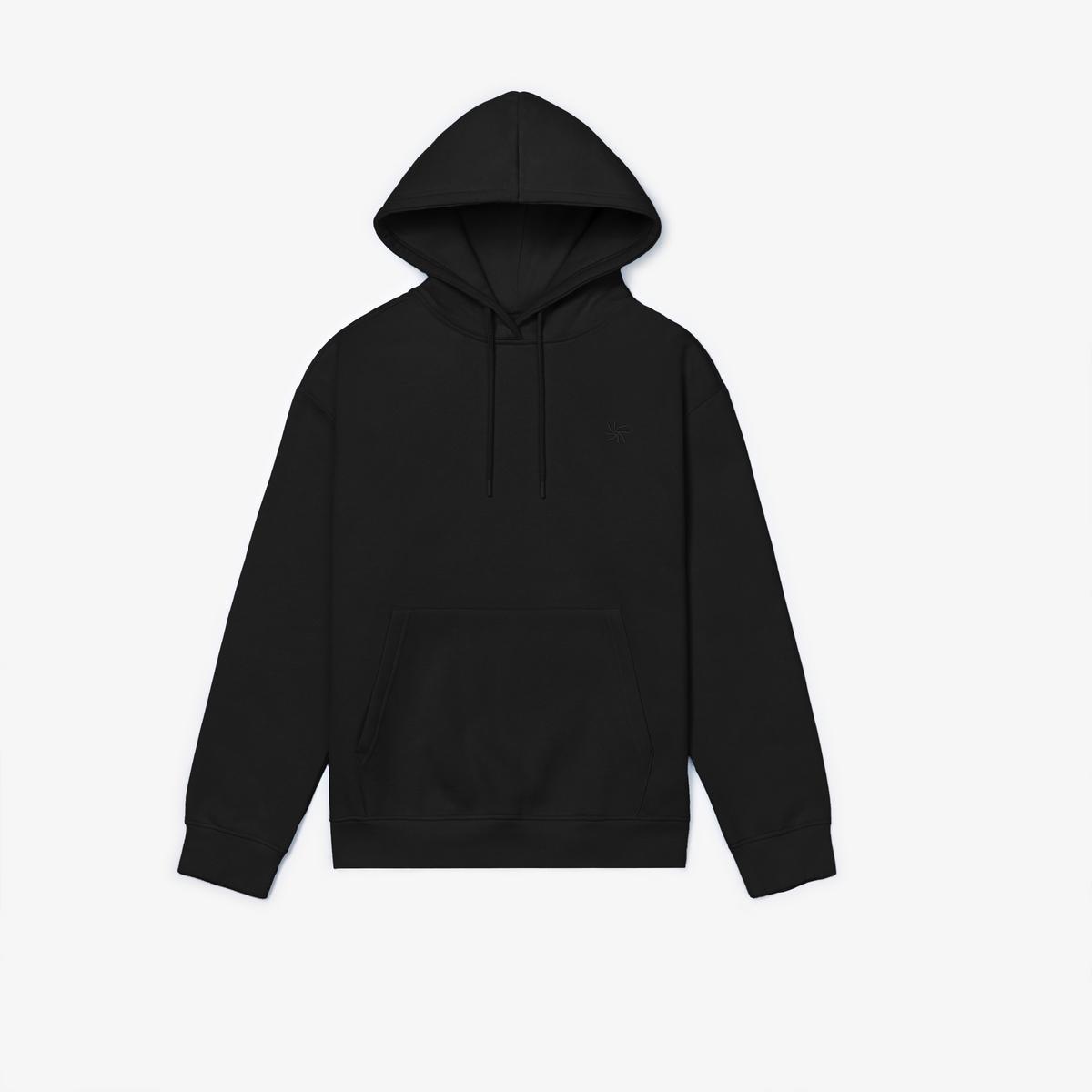 Cloudsteppers Everyday Hoodie — Black