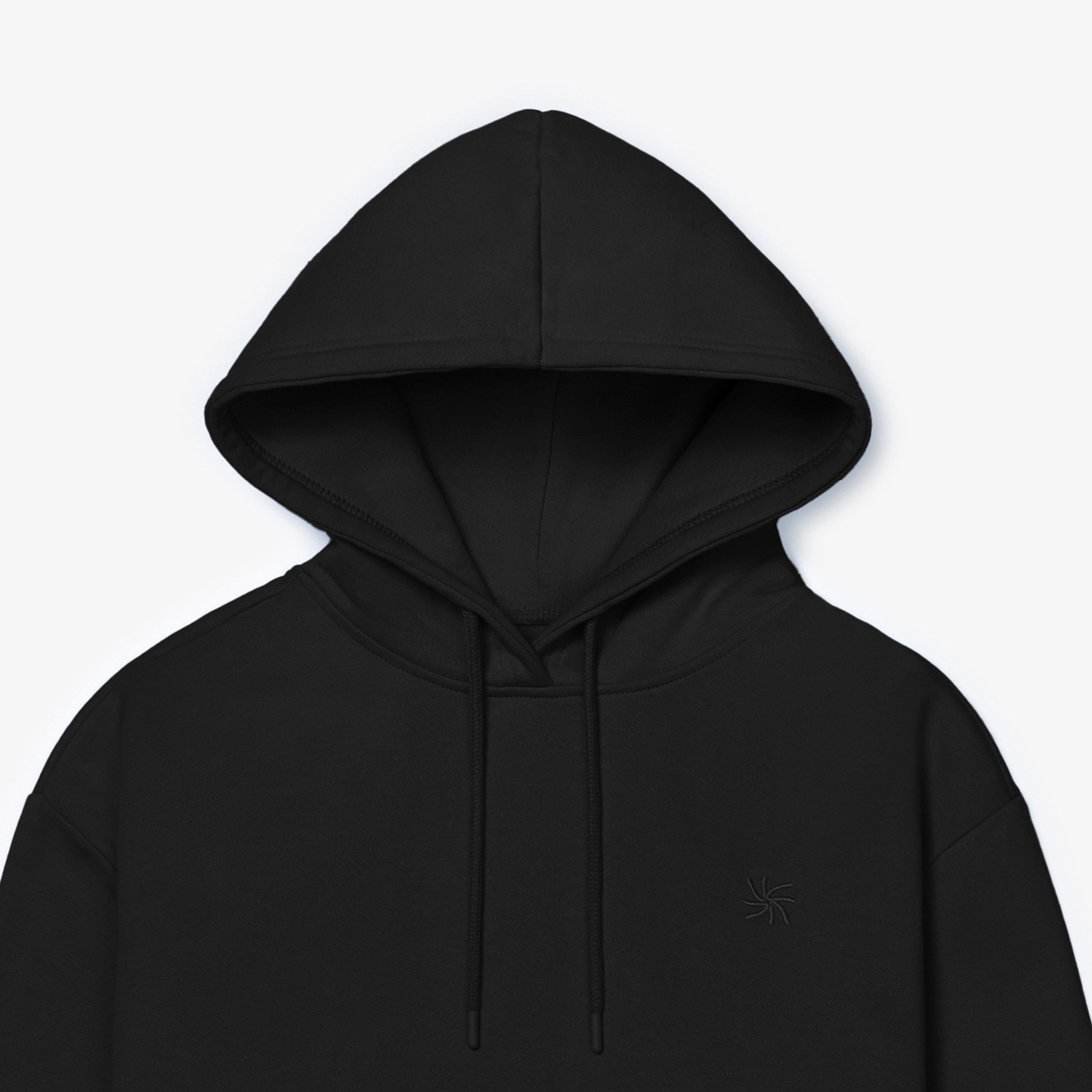 Cloudsteppers Everyday Hoodie — Black