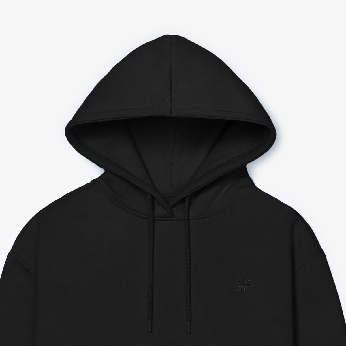 Cloudsteppers Everyday Hoodie — Black
