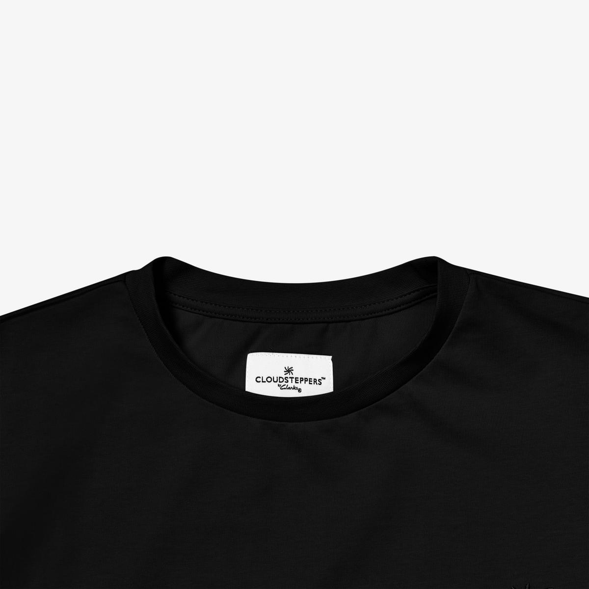 Cloudsteppers Core T Shirt — Black