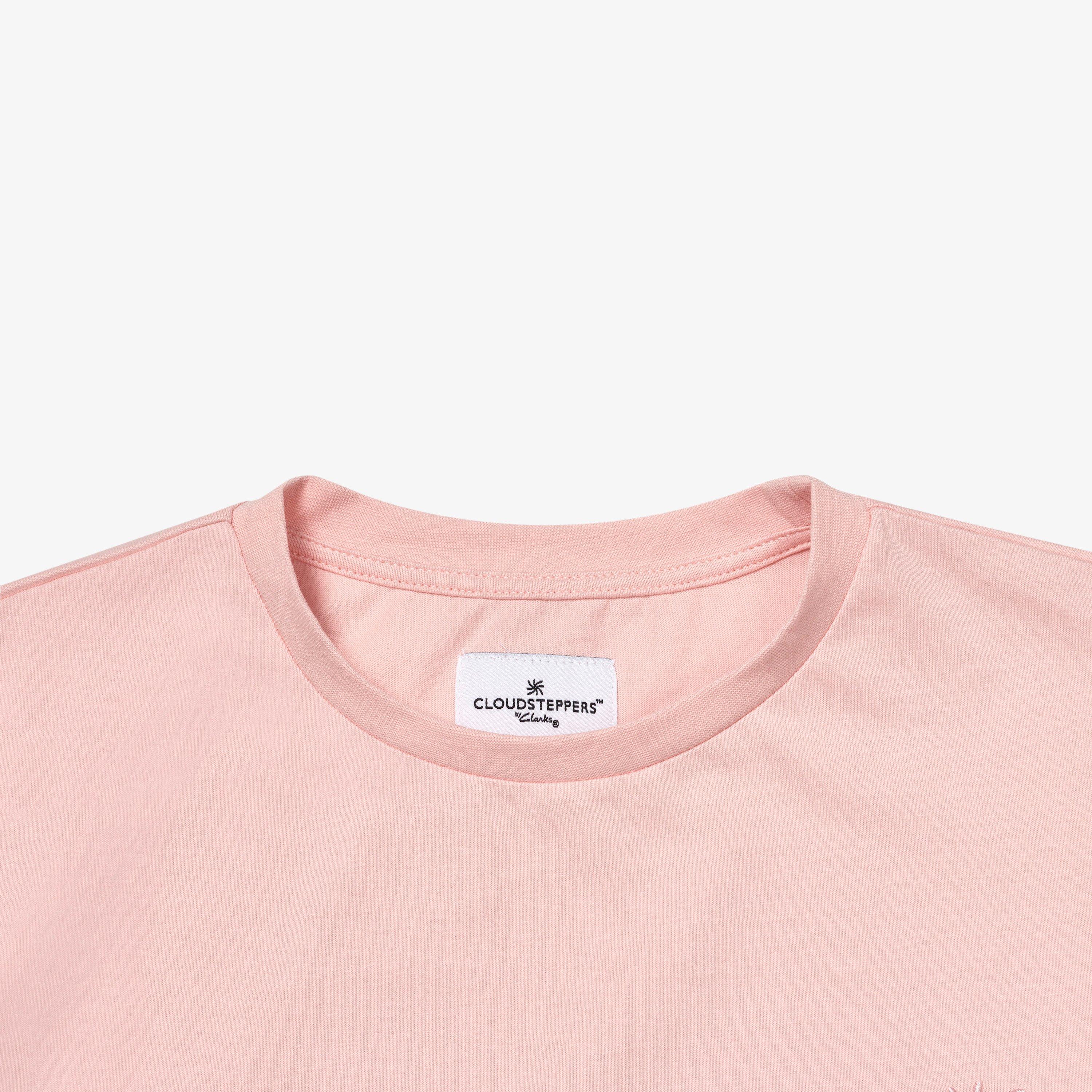 Cloudsteppers Core T Shirt — Pink