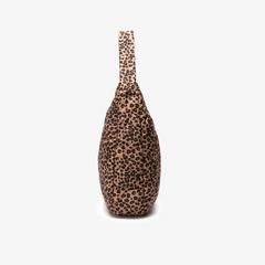 Quilted Tote Bag  — Brown 3