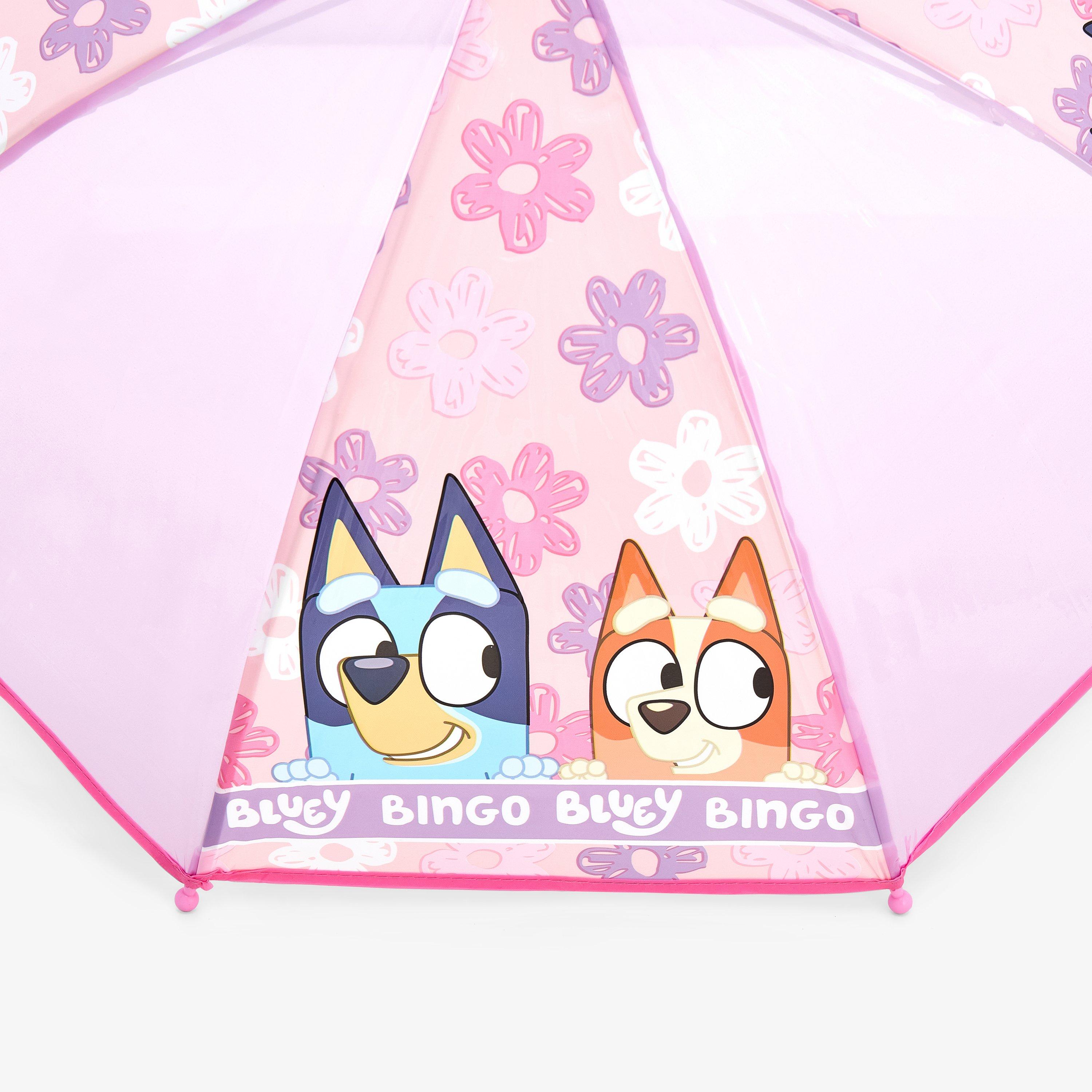 Bluey Peek Umbrella — Pink