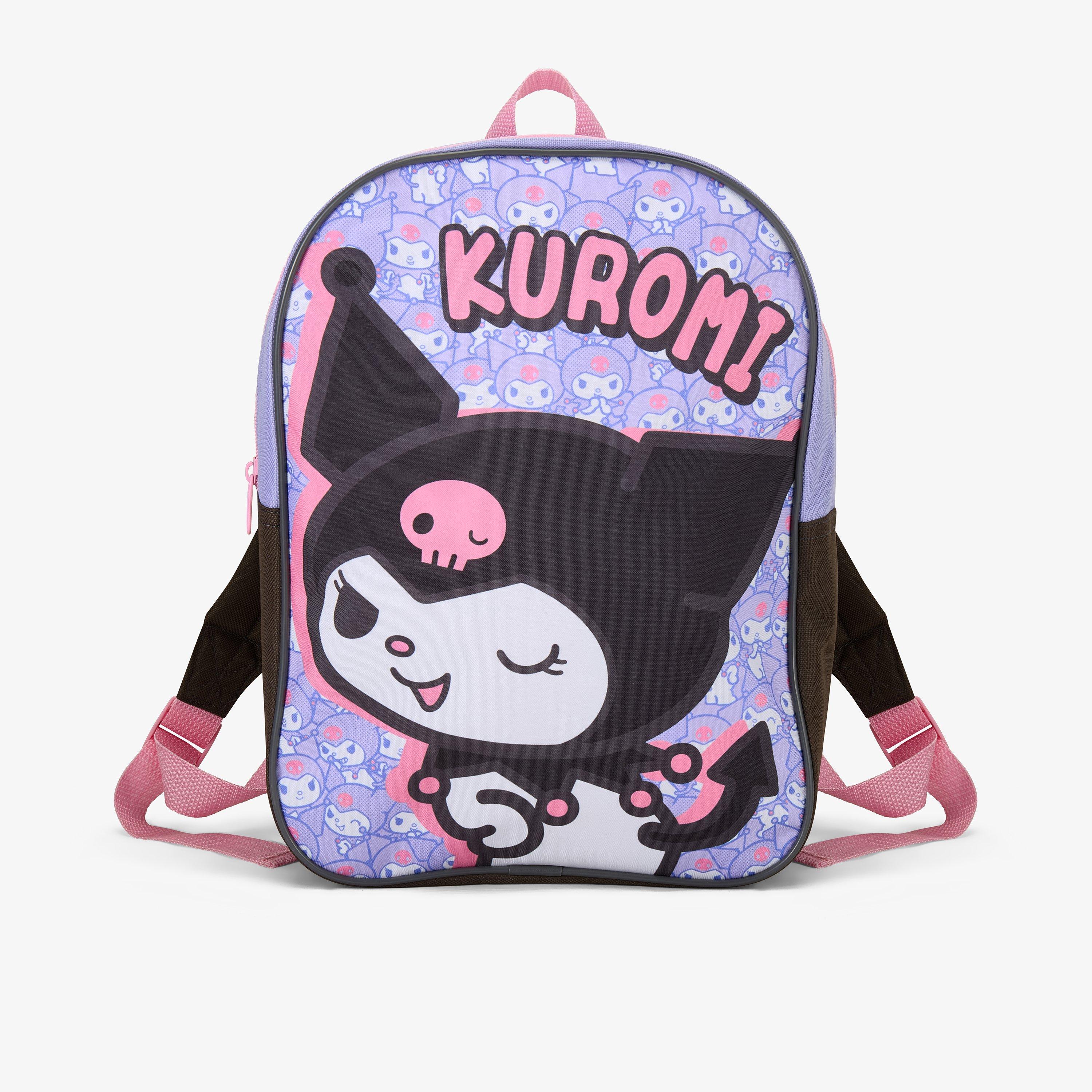 Kuromi Wink Backpack Lilac Combination Backpack, view 1 of 4