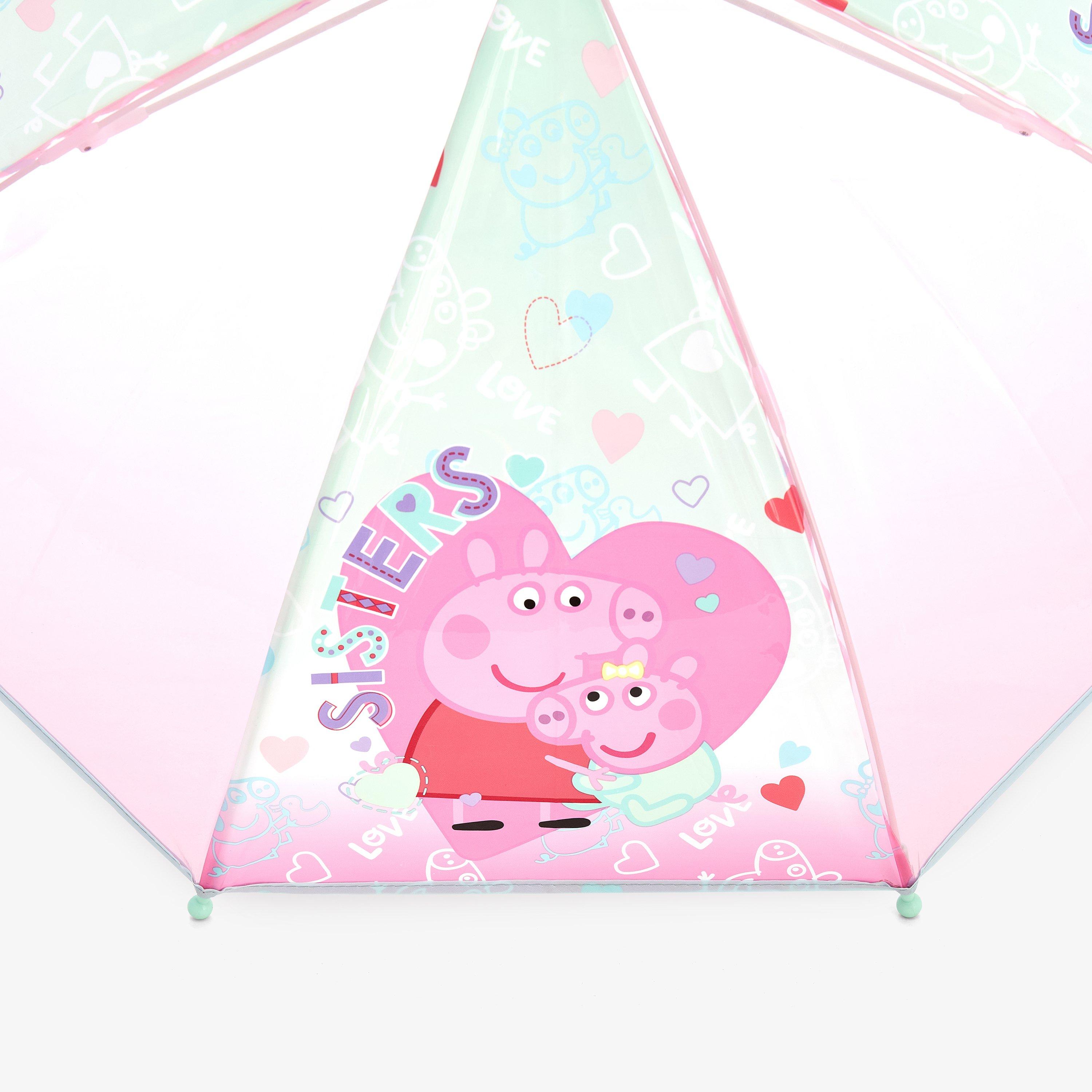 Peppa Pig Umbrella Pink Combination Umbrellas, view 2 of 3