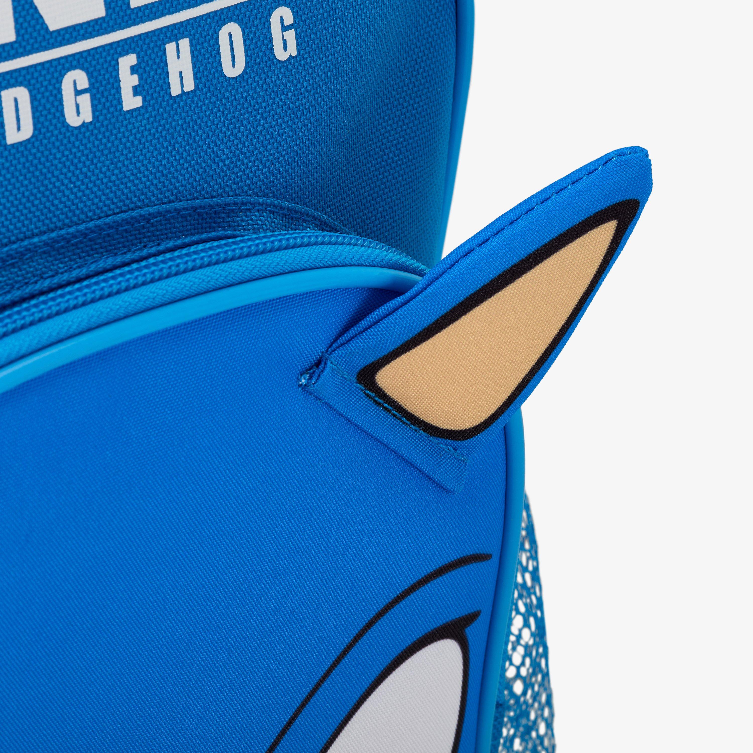 Sonic The Hedgehog Backpack and Hat Blue Backpack Hat, view 5 of 6