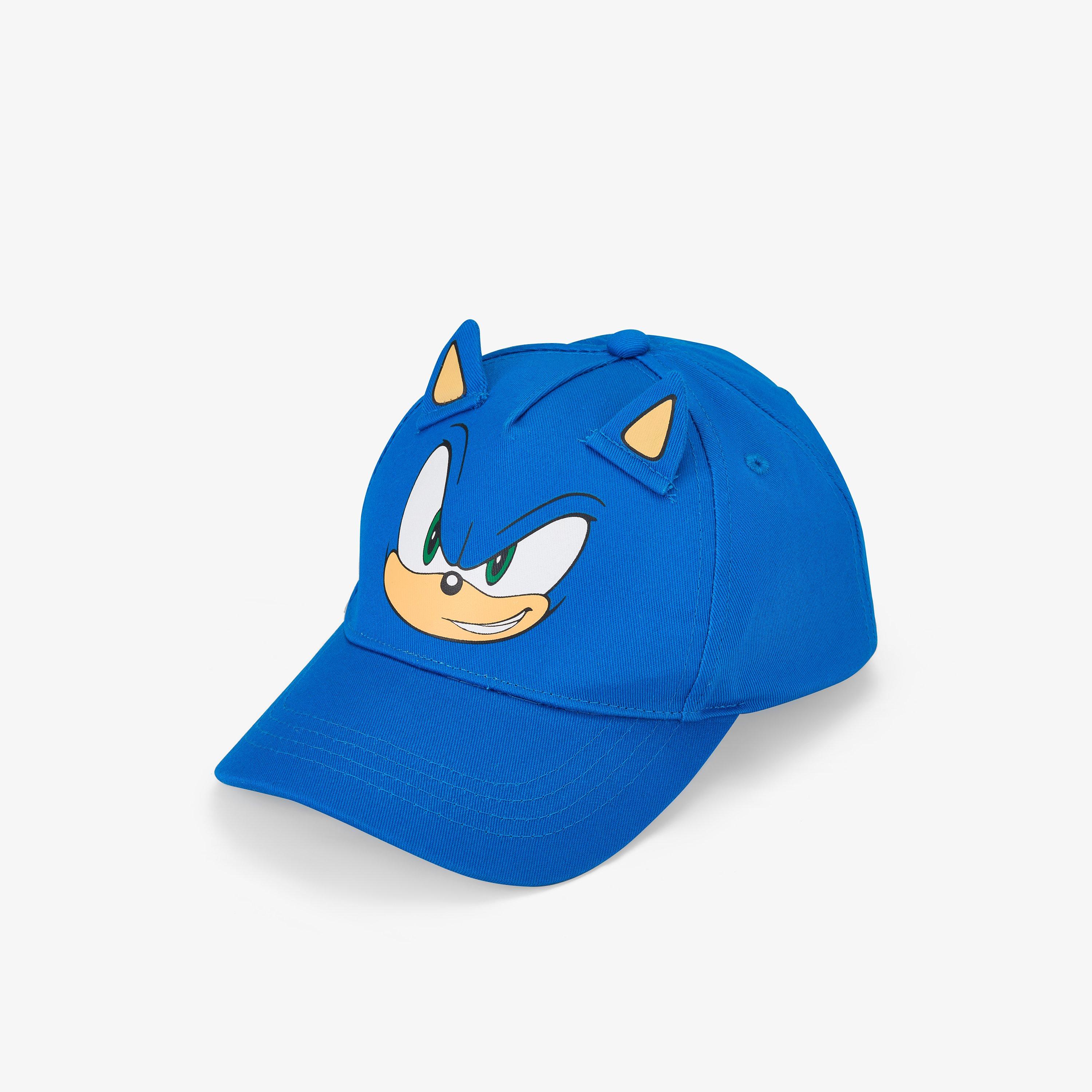 Sonic The Hedgehog Backpack and Hat Blue Backpack Hat, view 6 of 6