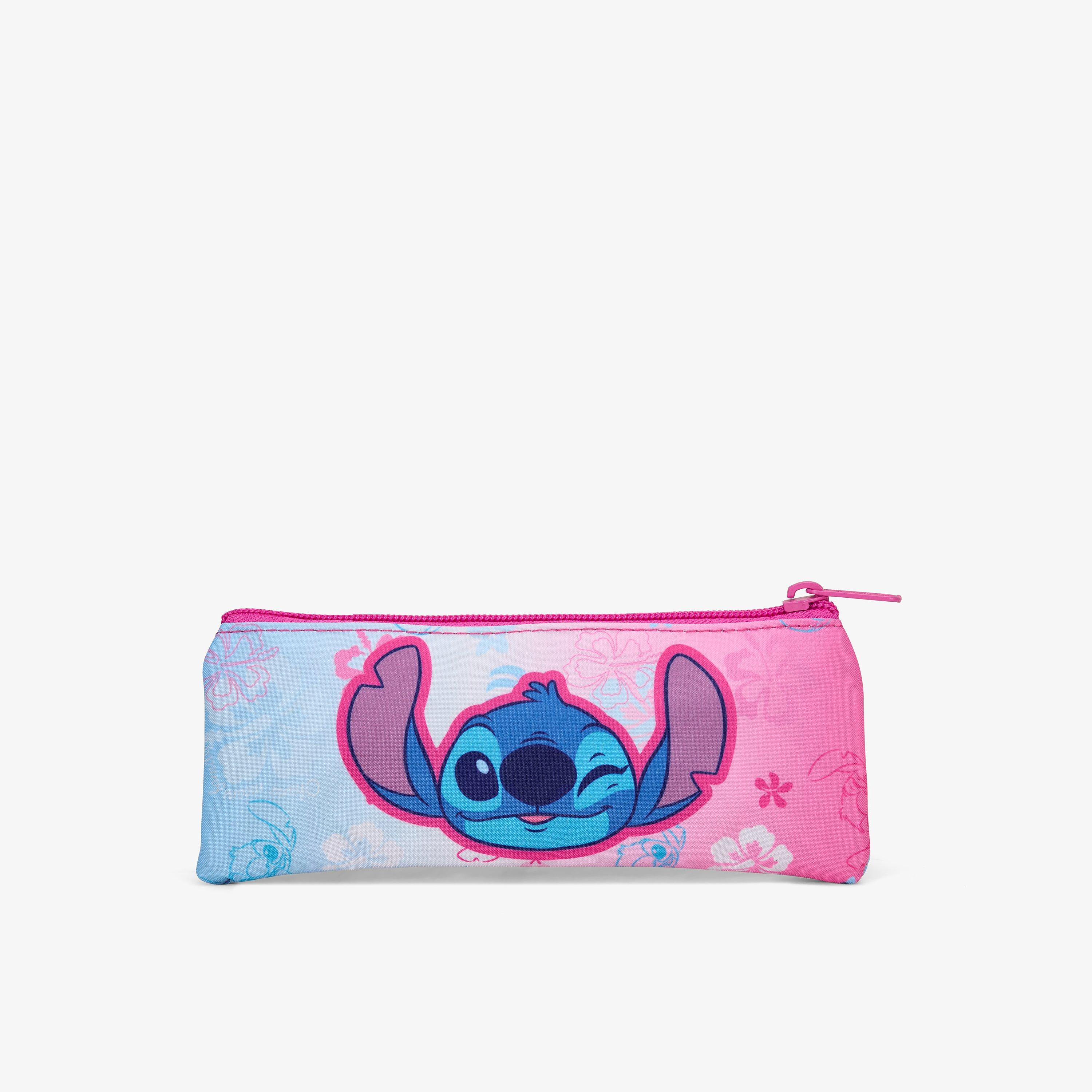 Stitch Backpack and Pencil Case Set Pink Combination Backpack, view 6 of 6