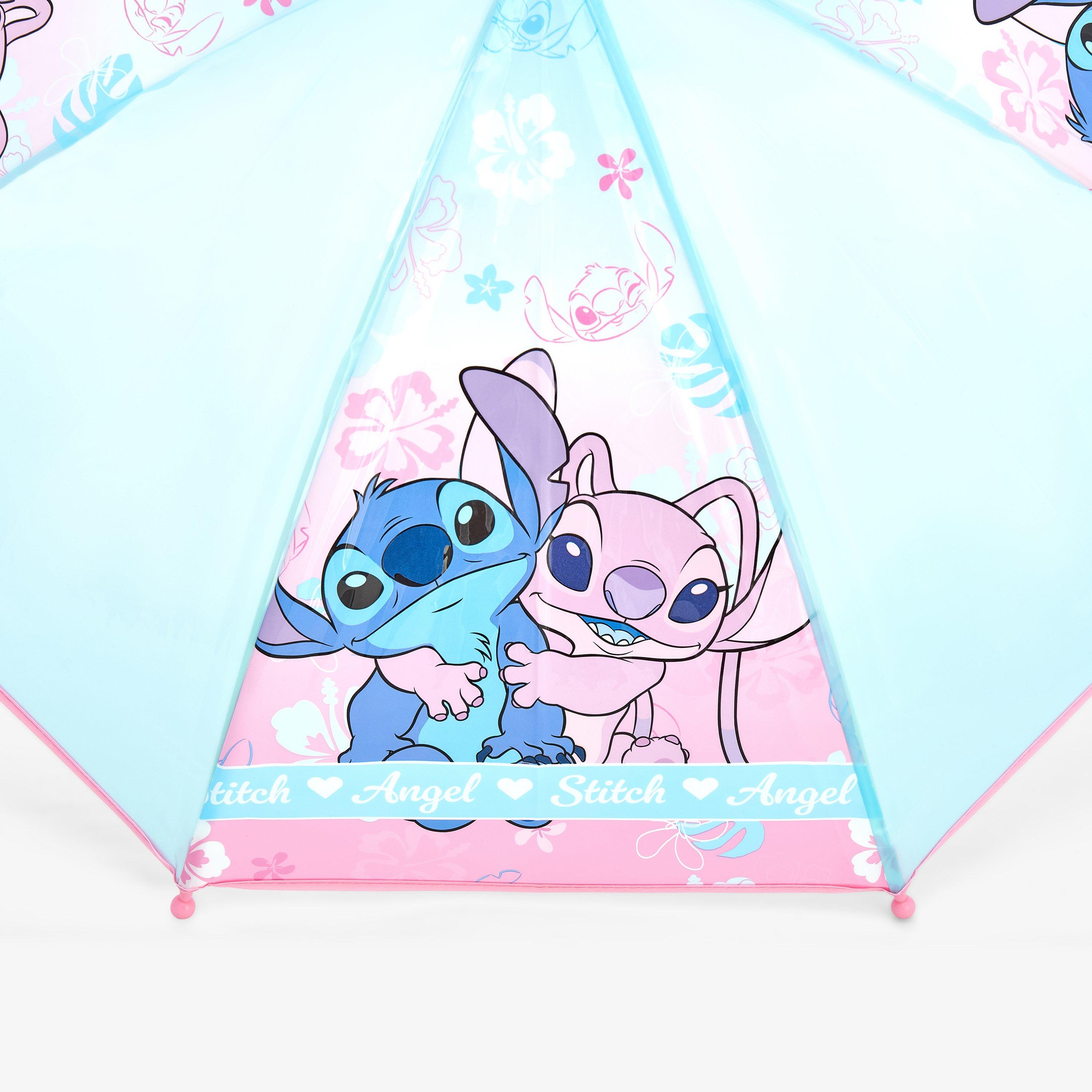 Stitch Wave Umbrella — Blue