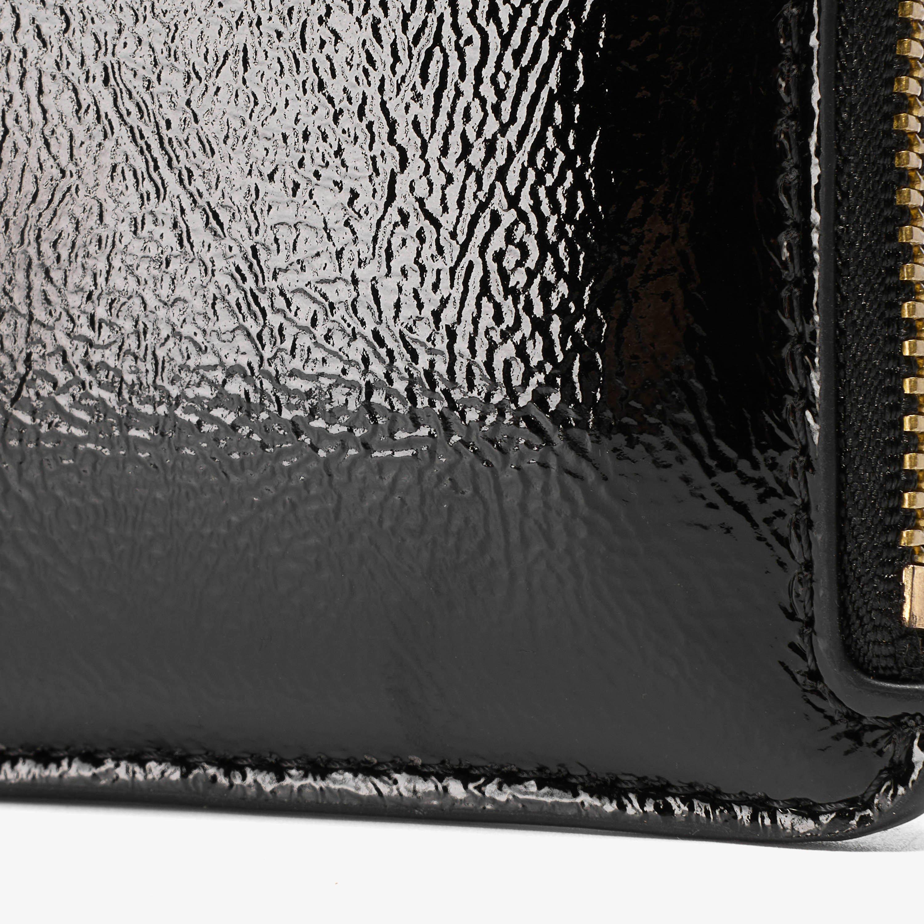Glossy Card Case — Black