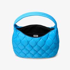 Quilted Tote Bag  — Blue 4