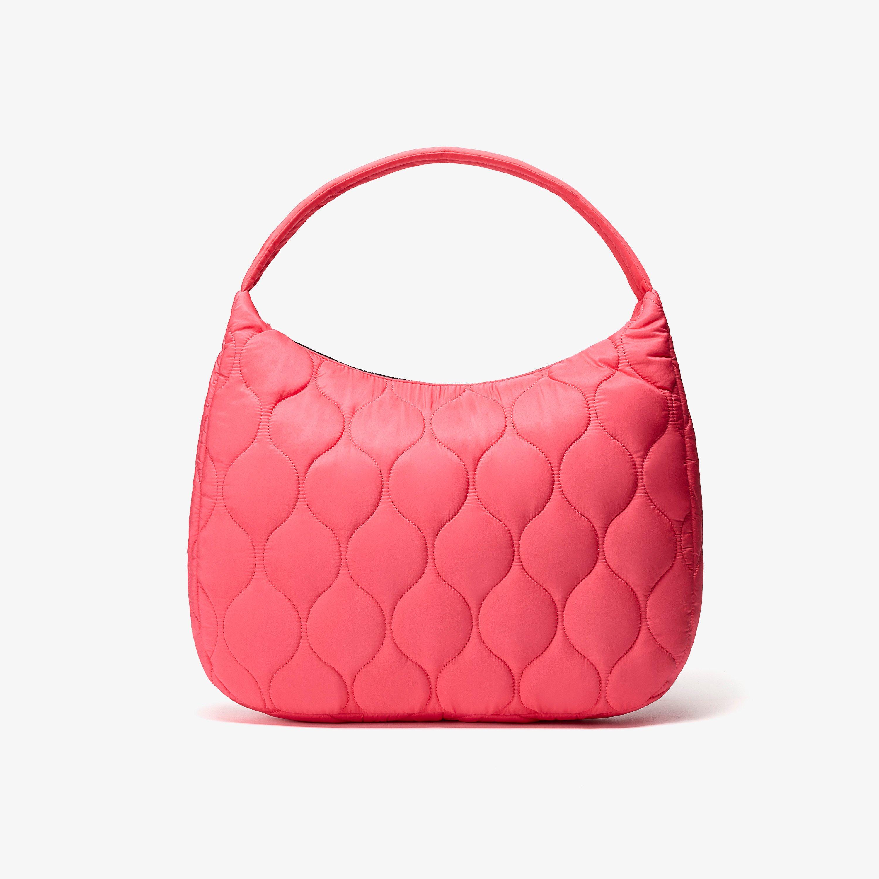 Quilted Tote Bag  — Pink