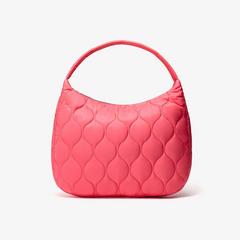 Quilted Tote Bag  — Pink 2