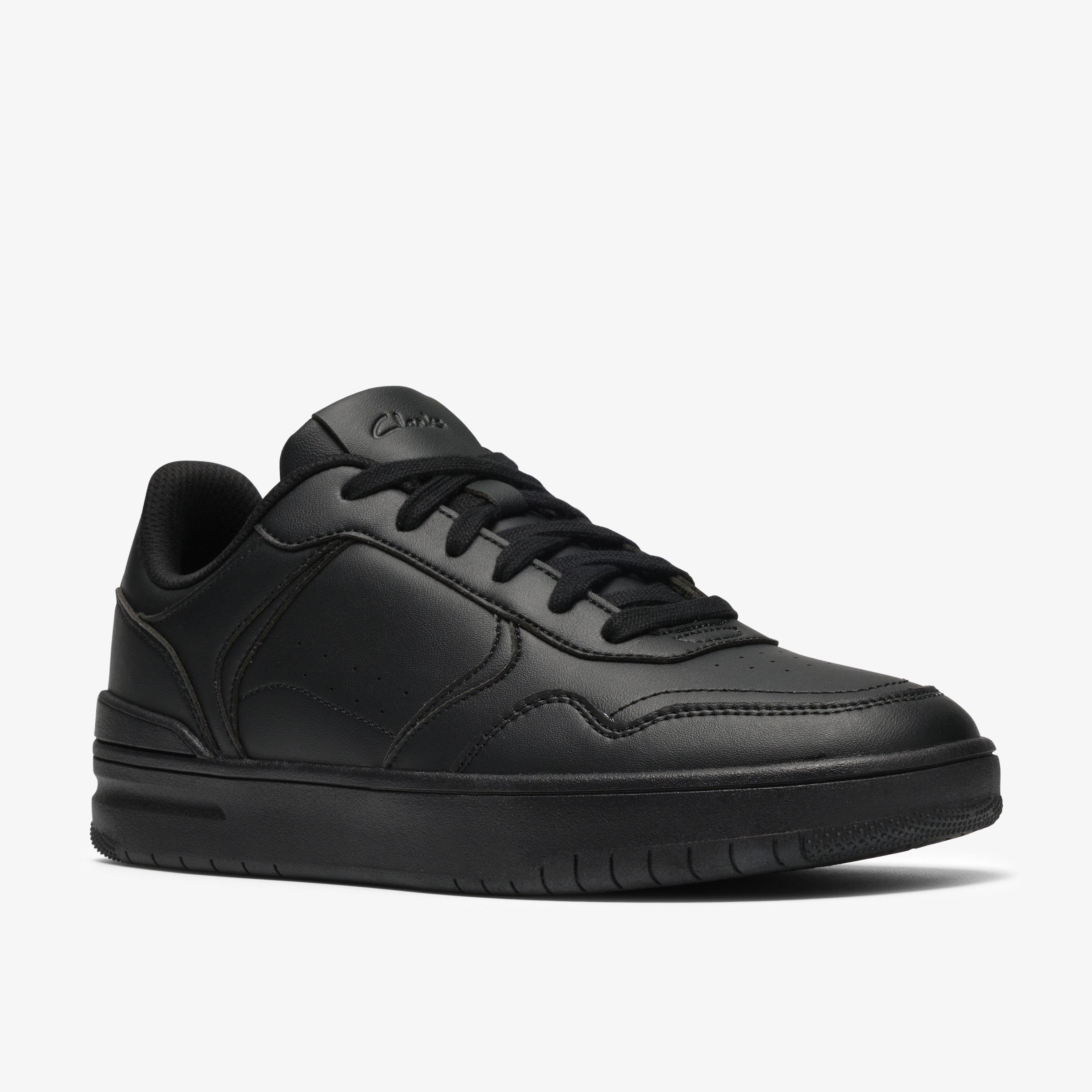 Ulwell Lace Black Trainers, view 4 of 6