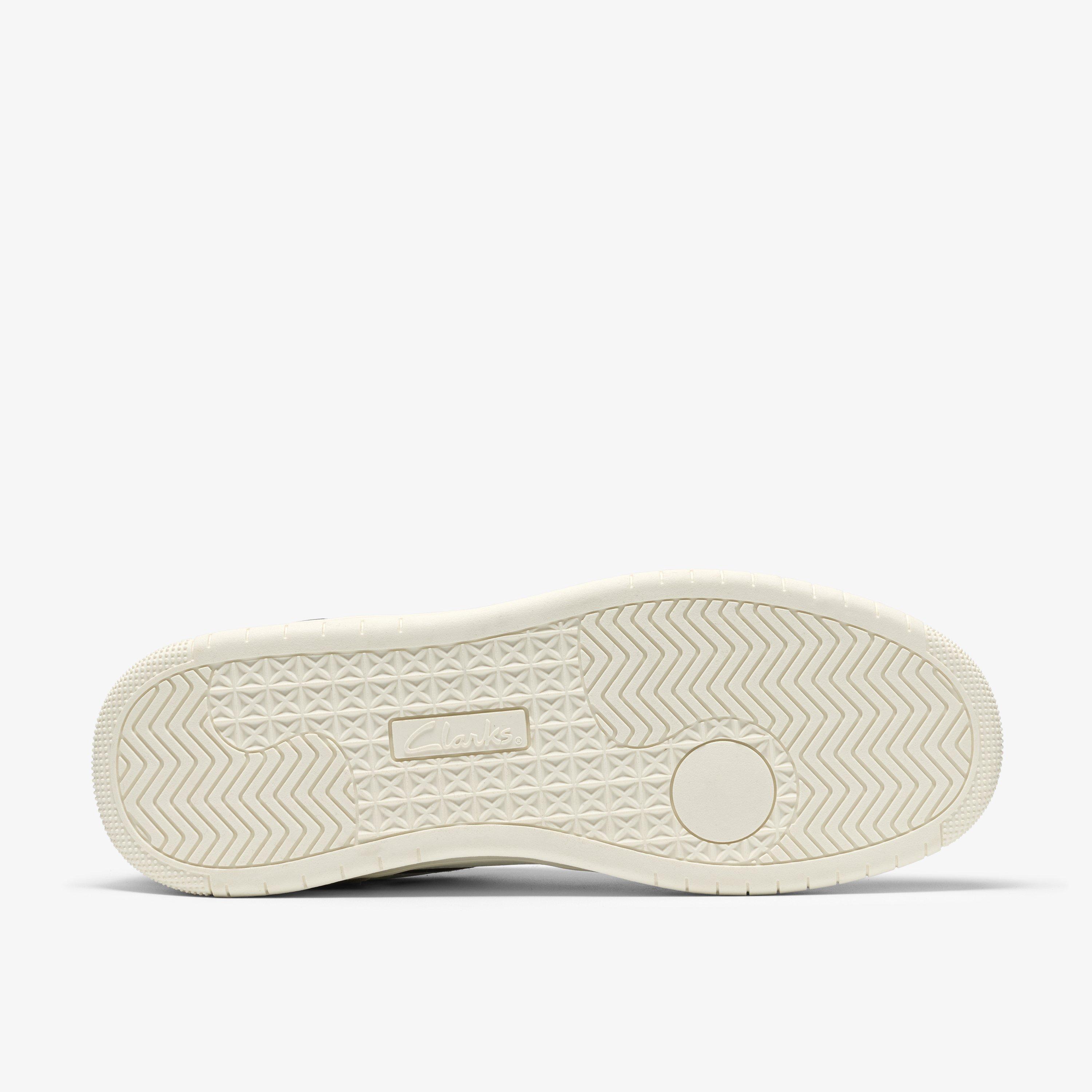 Ulwell Lace White/Navy Trainers, view 3 of 6
