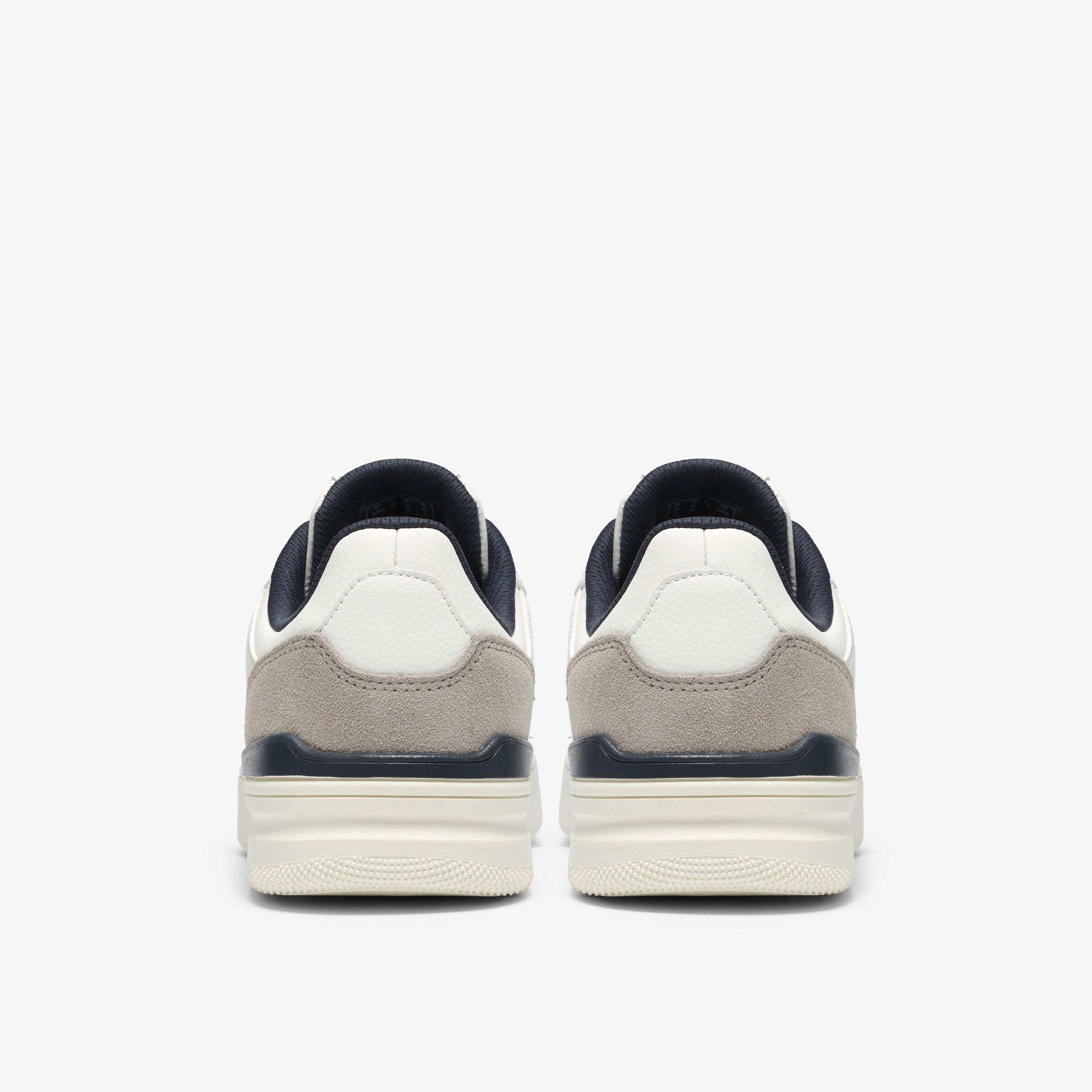 Ulwell Lace White/Navy Trainers, view 5 of 6