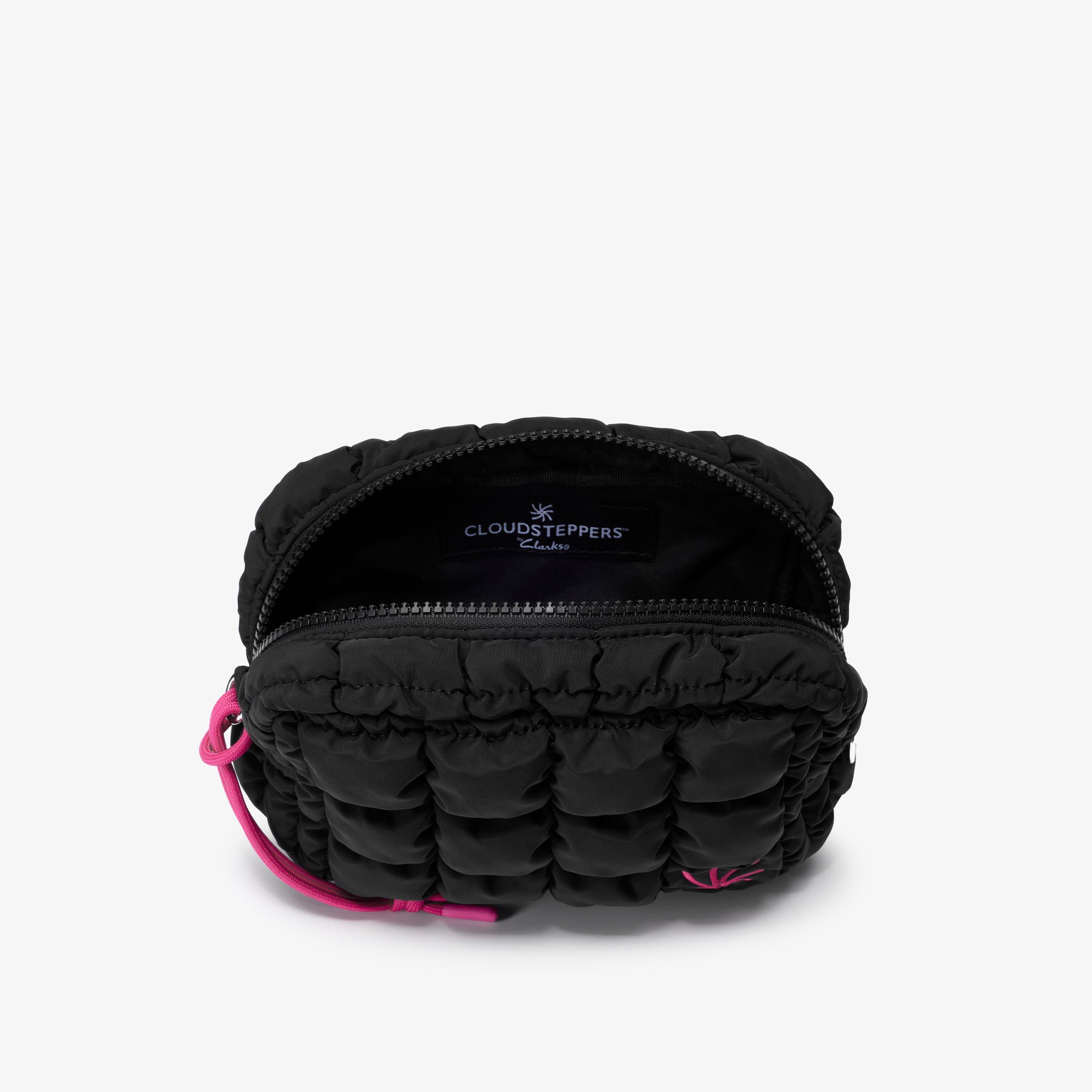 Quilt Wash Bag — Black