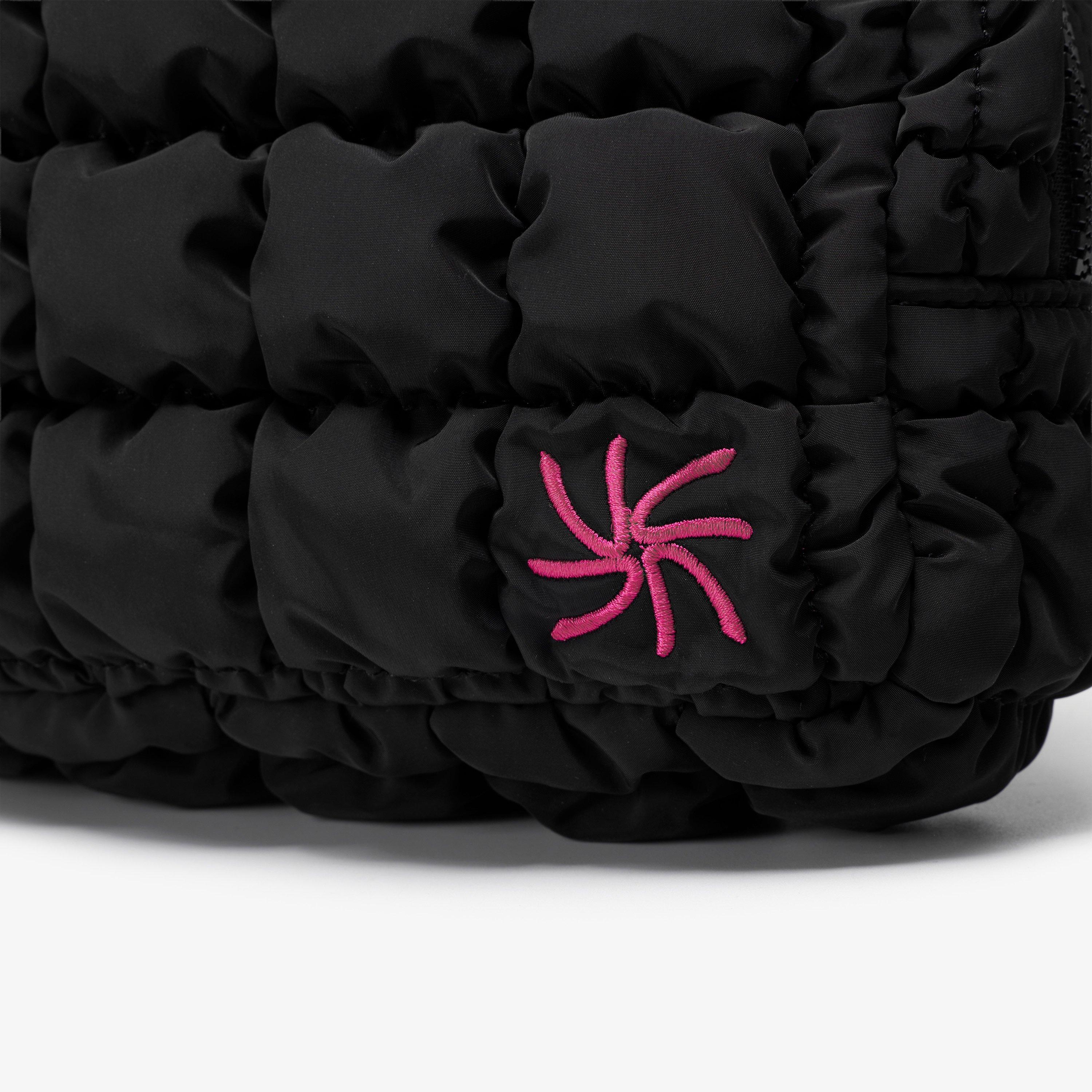 Quilt Wash Bag — Black