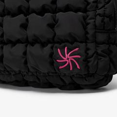 Quilted Toiletry Bag — Black 5