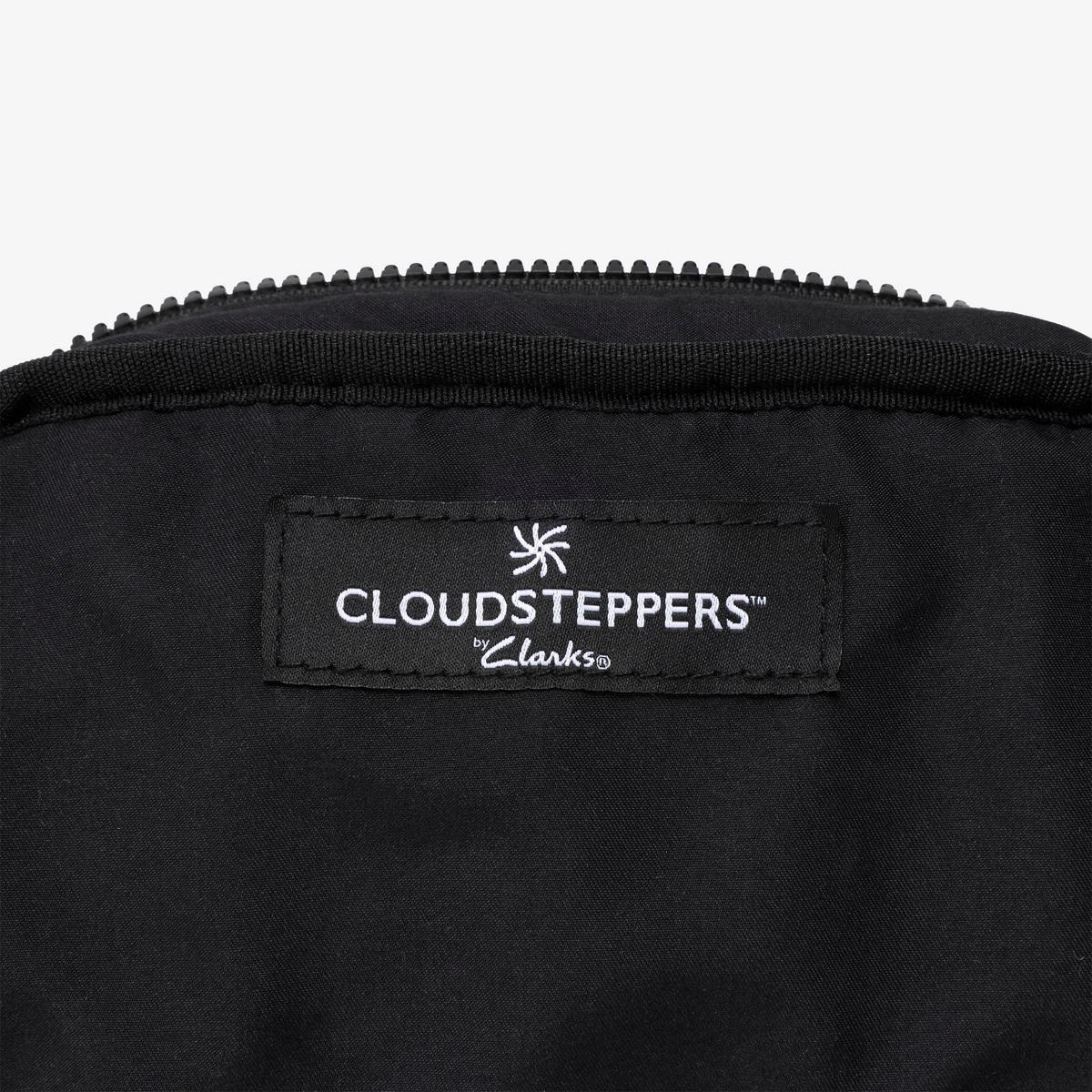 Quilted Toiletry Bag — Black