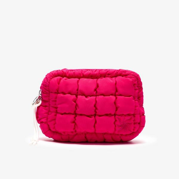 Quilt Wash Bag — Pink