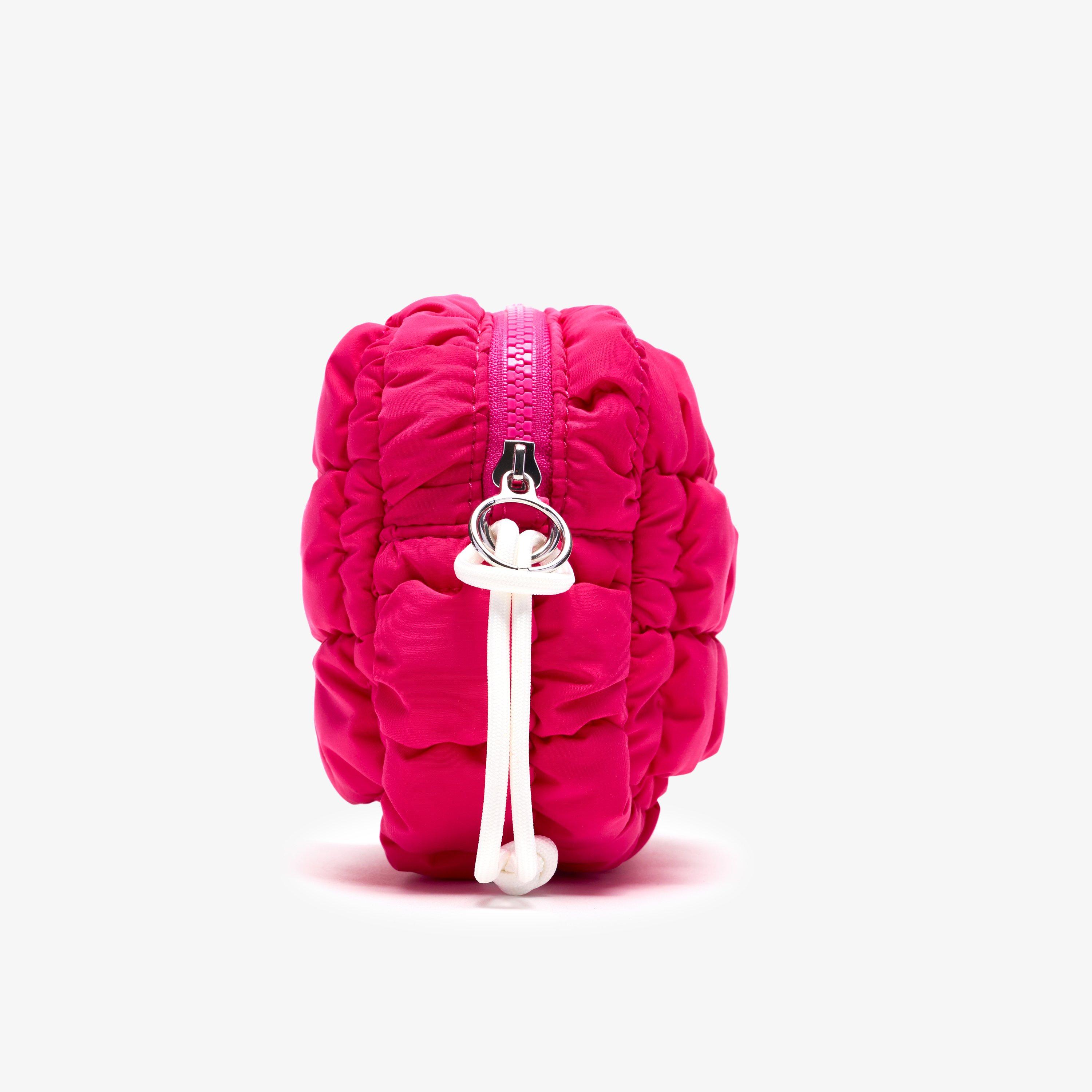 Quilt Wash Bag — Pink