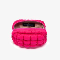Quilted Toiletry Bag — Pink 4