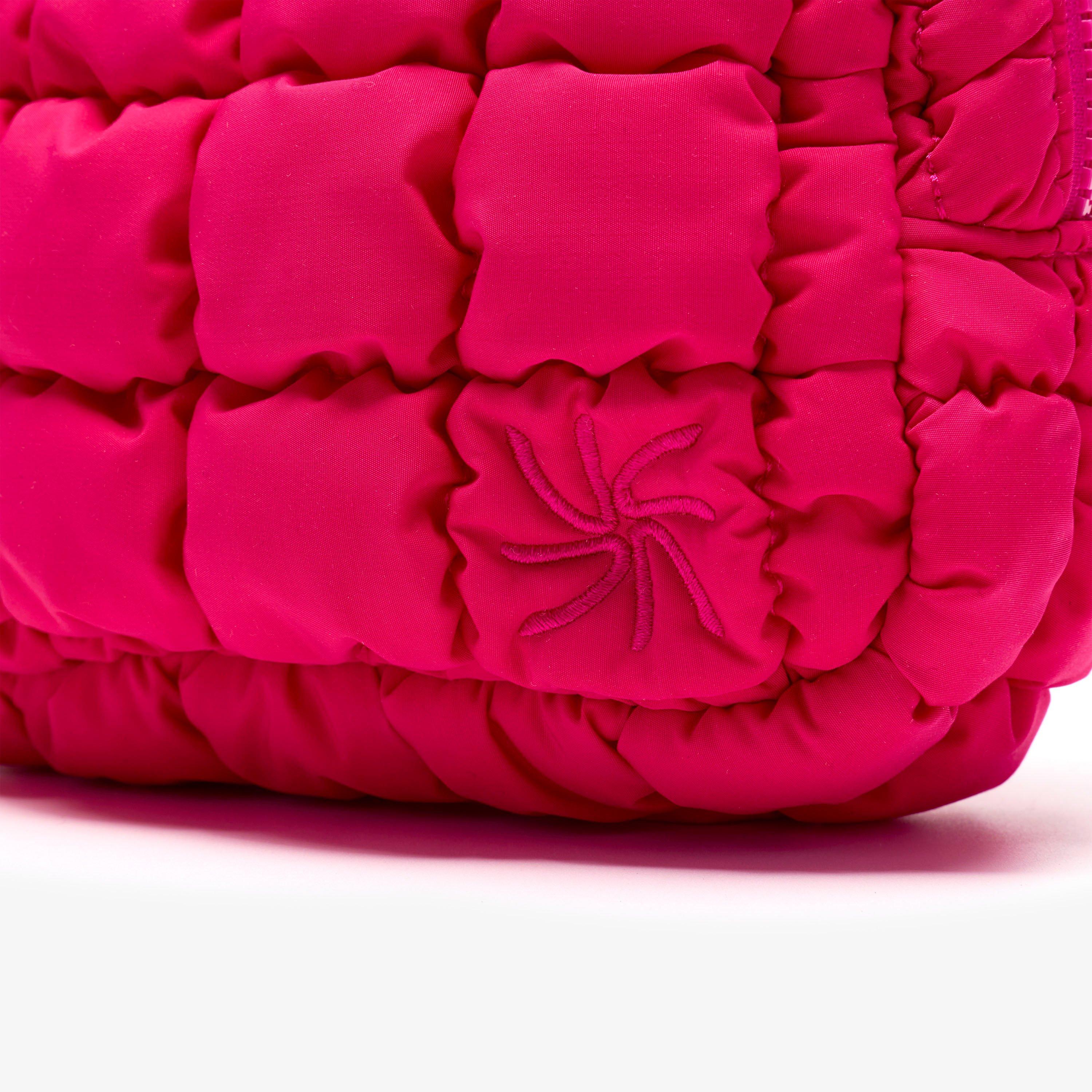 Quilt Wash Bag — Pink