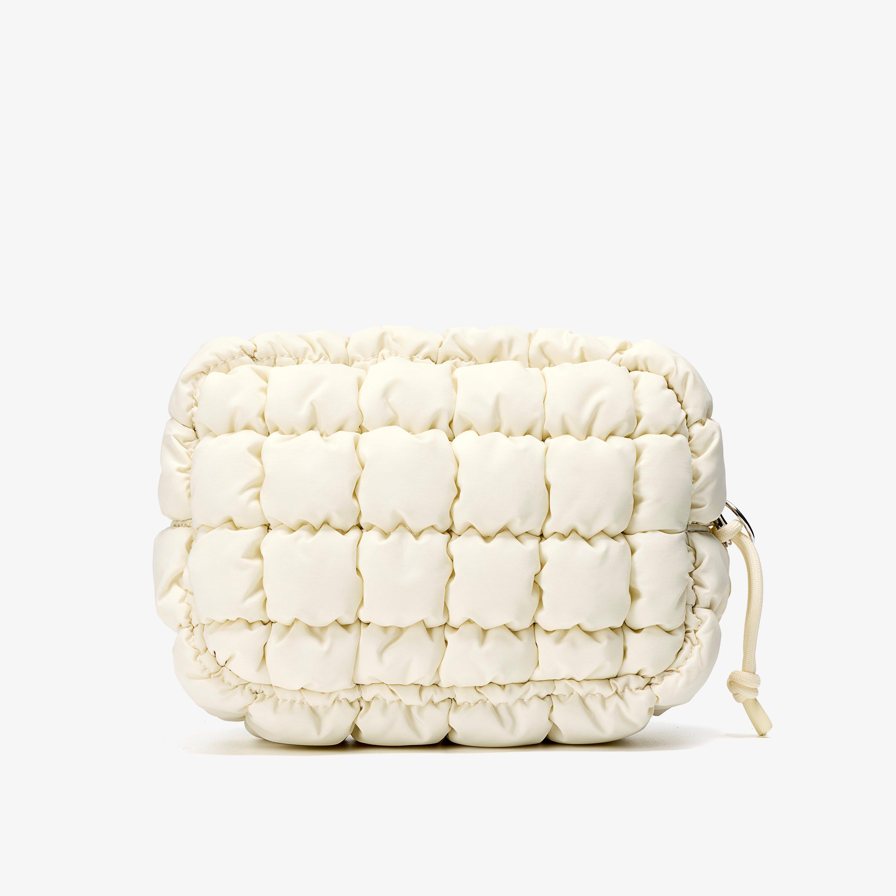 Quilt Wash Bag — White