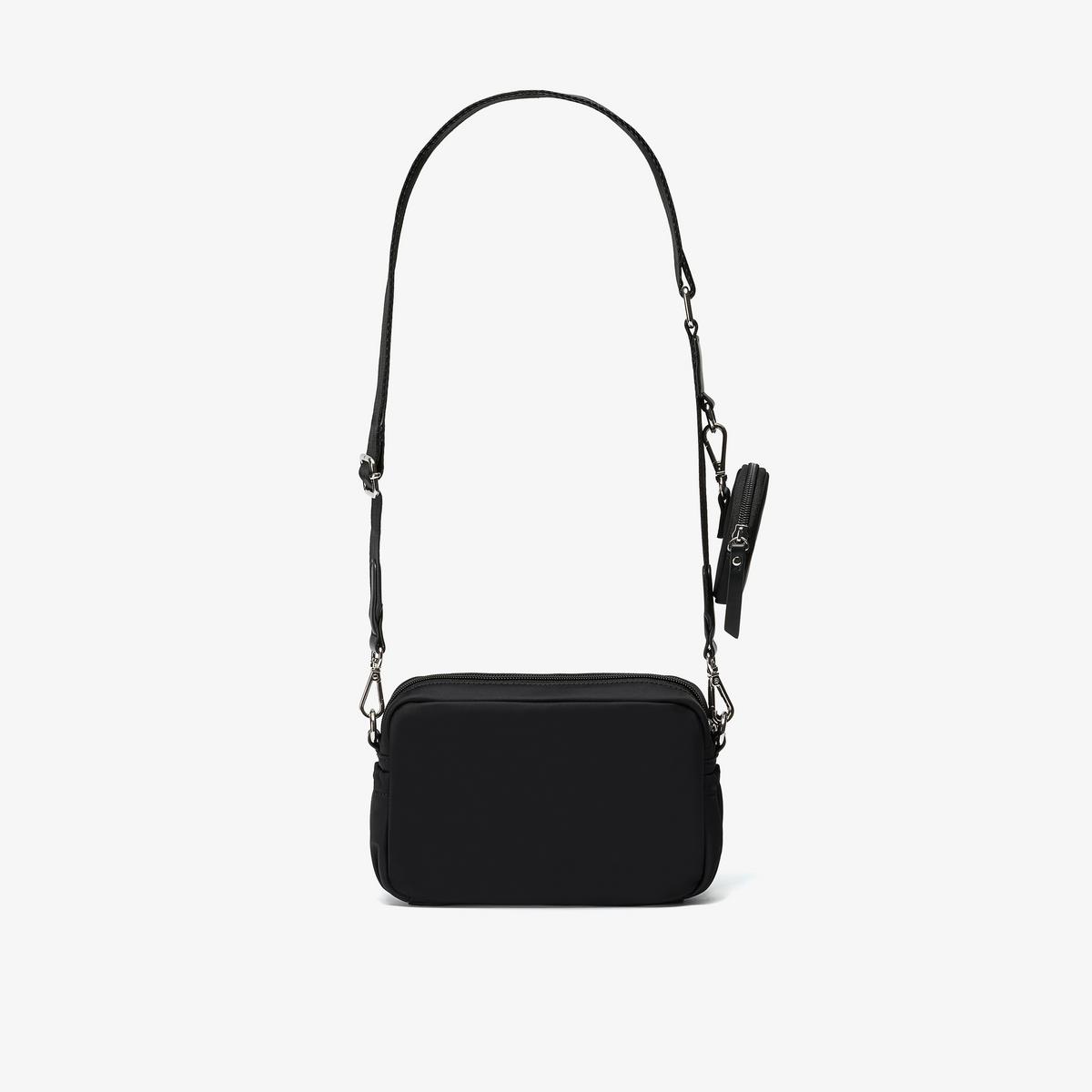 Utility Pocket Crossbody Bag — Black