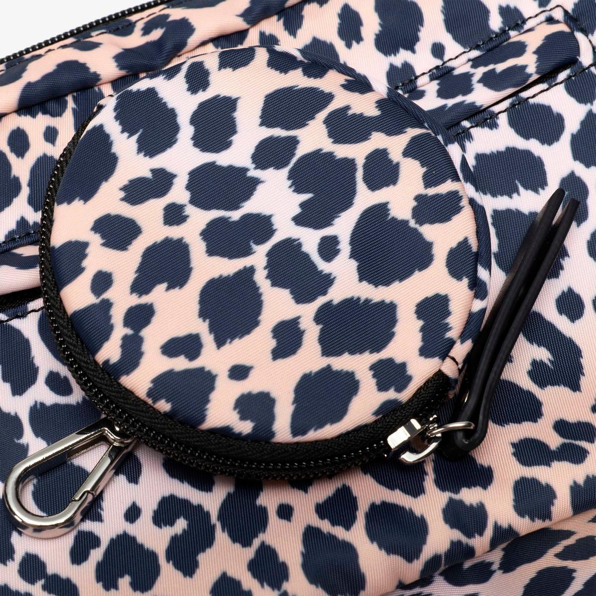 Utility Pocket Crossbody Bag — Brown