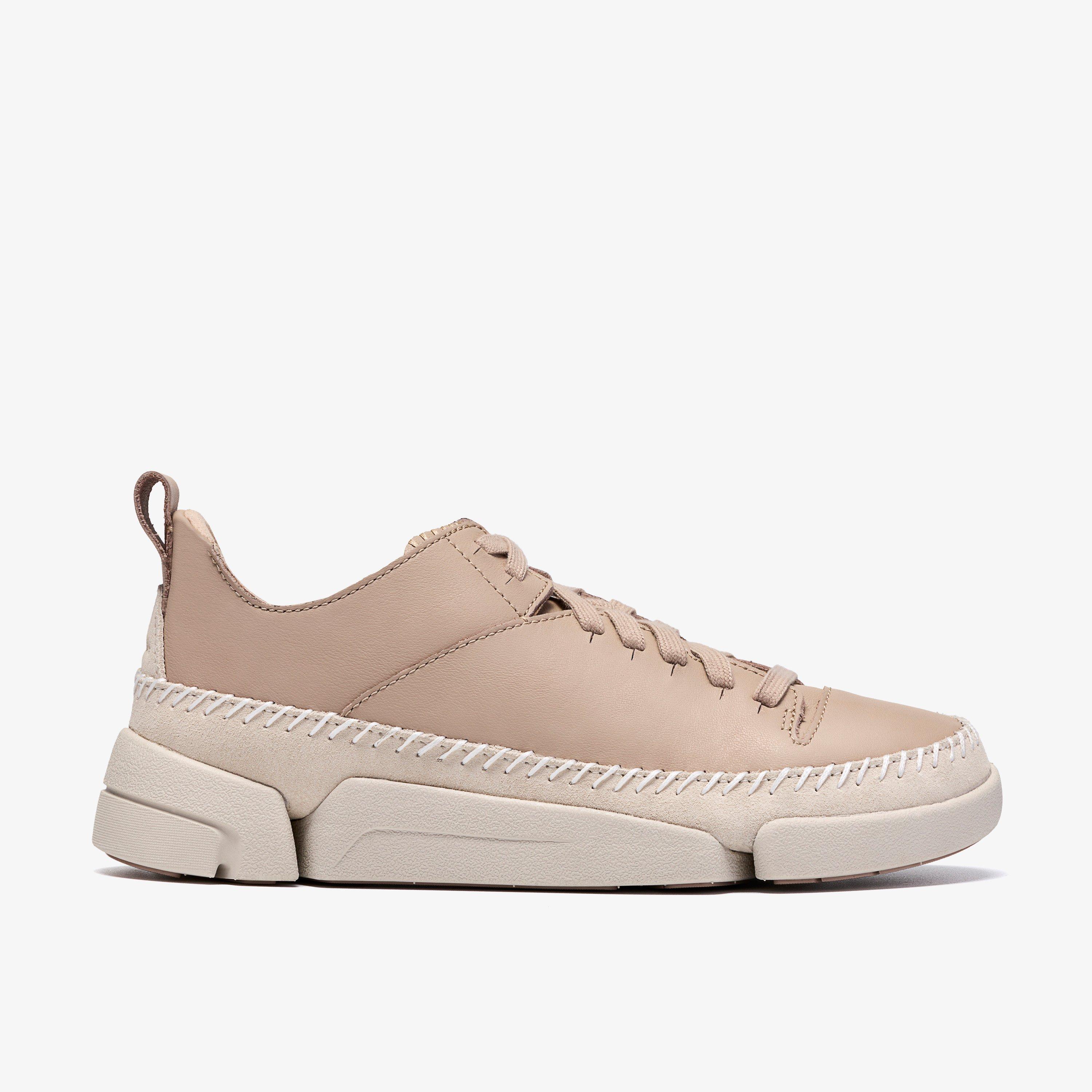 Trigenic2 Flex Rose Leather Trainers, view 1 of 6