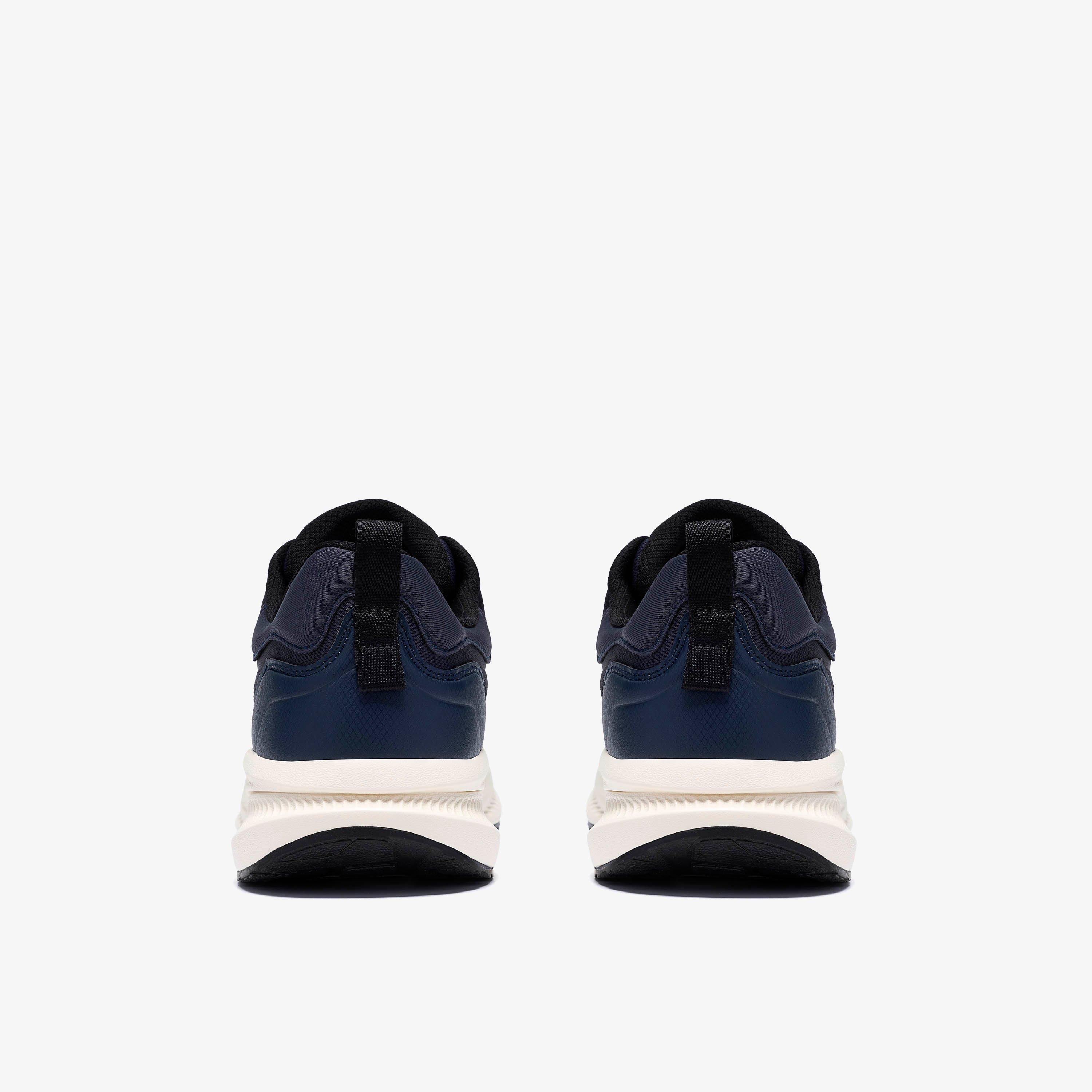 Bolham Lace Marineblauer Strick Sneakers Schnürschuhe, view 5 of 6