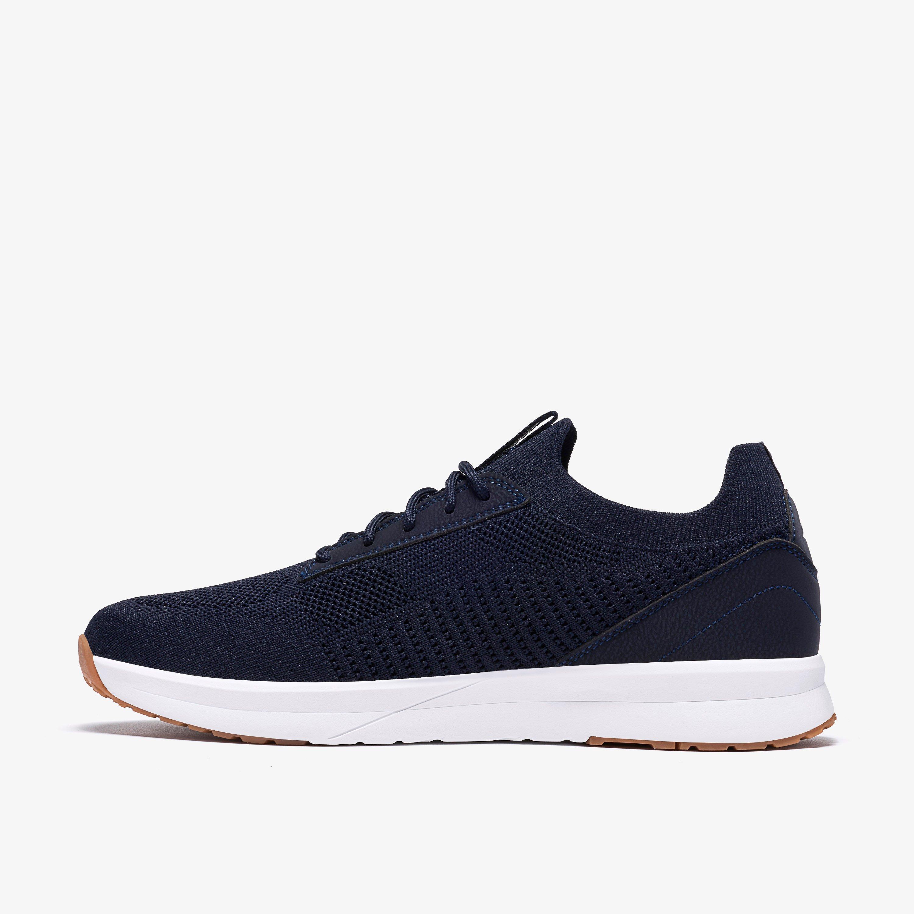 Cellan Lace Navy Trainers, view 2 of 6