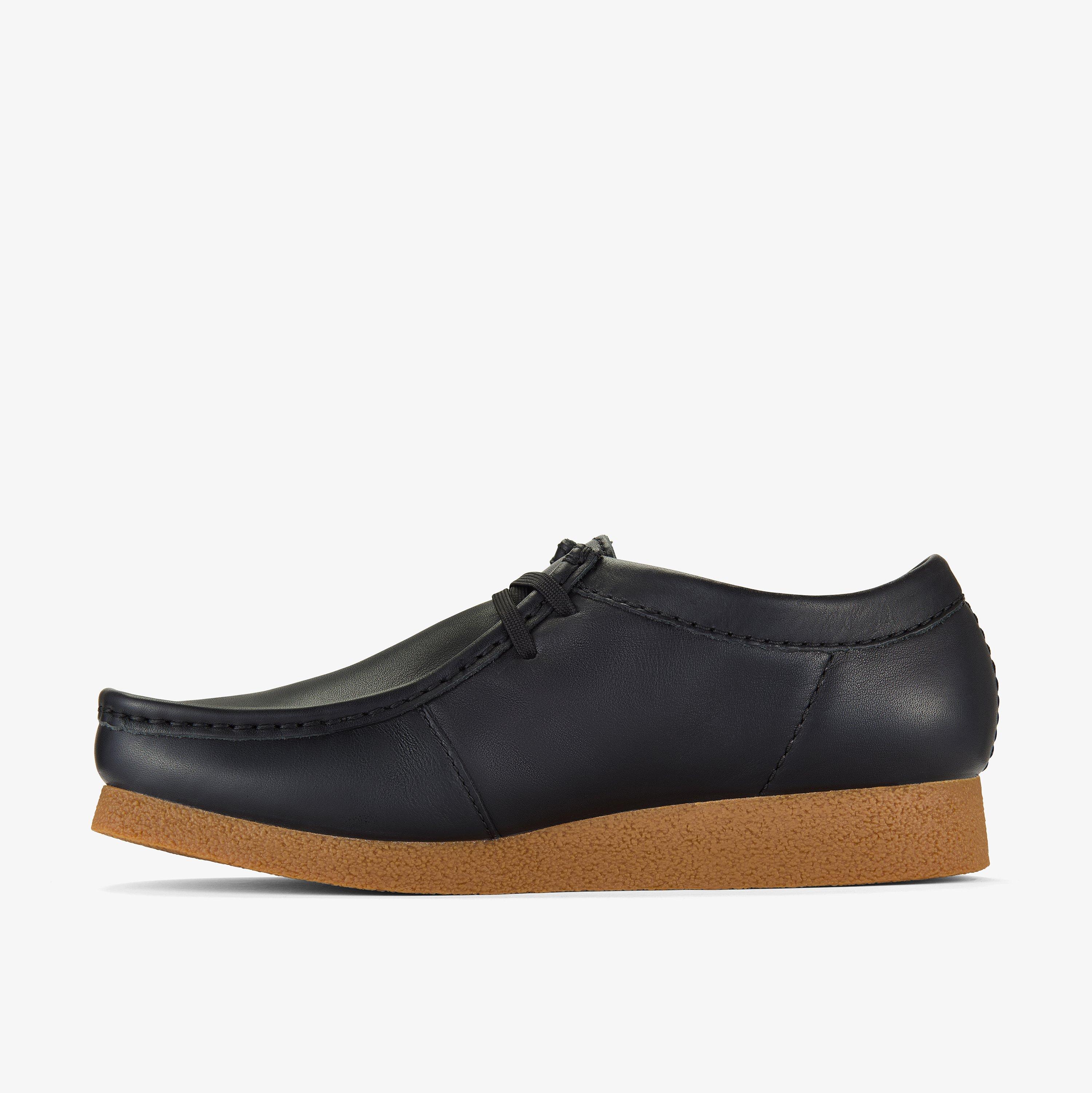 Wallabee EVO II Black Leather Wallabee, view 2 of 6