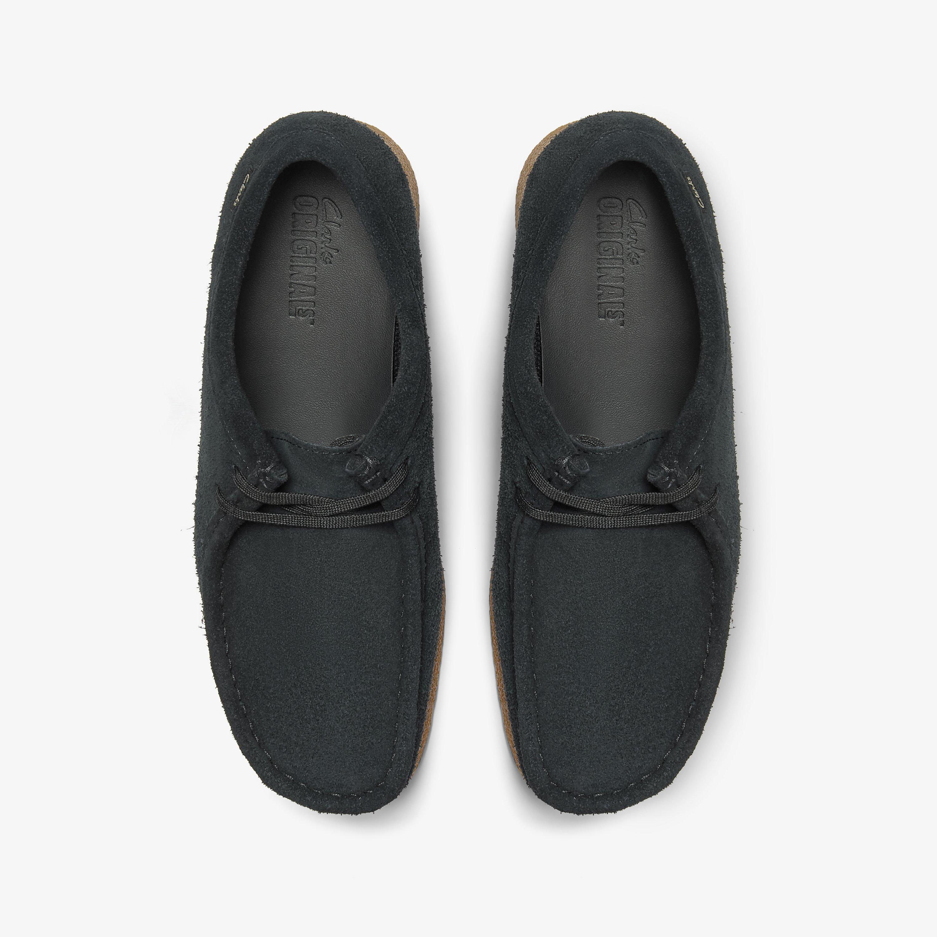 Mens Wallabee EVO II Black Suede Wallabee | Clarks Outlet