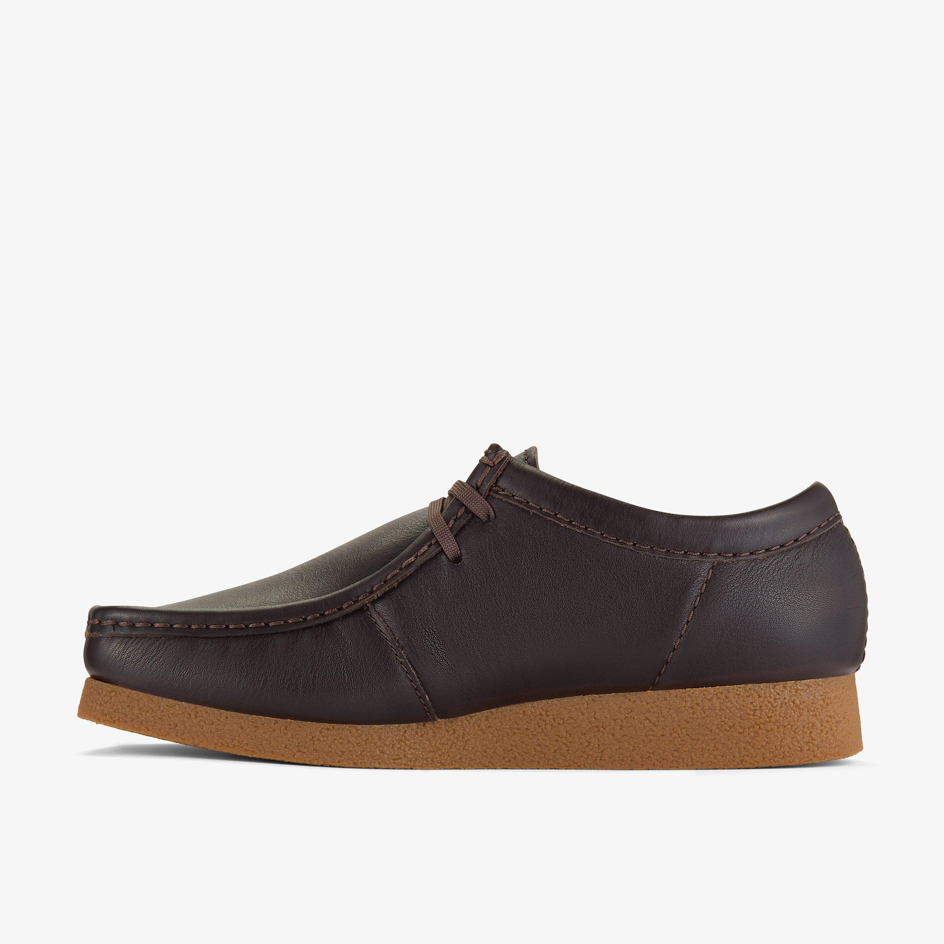 Mens Wallabee EVO II Brown Leather Wallabee | Clarks Outlet