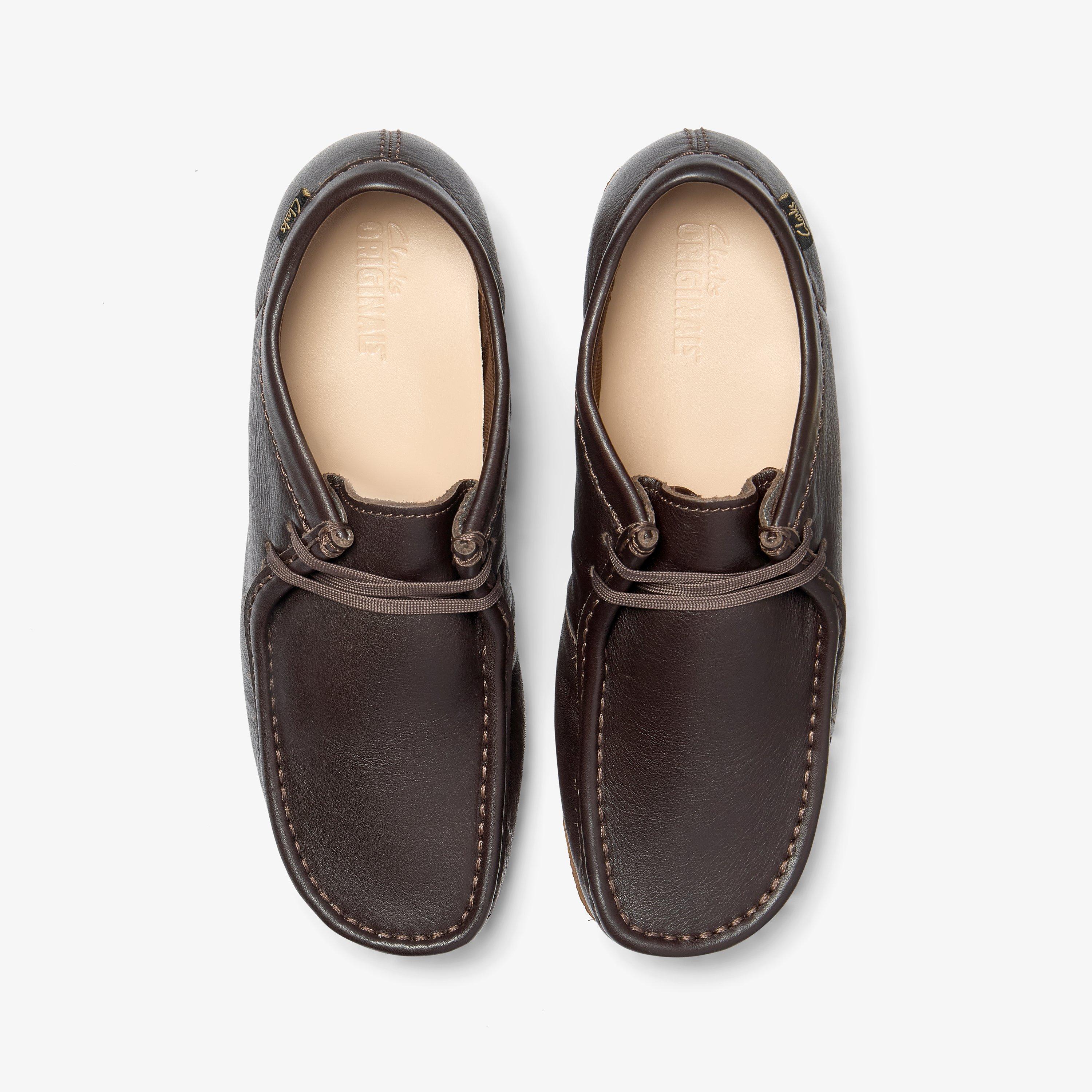 Mens Wallabee EVO II Brown Leather Wallabee | Clarks Outlet