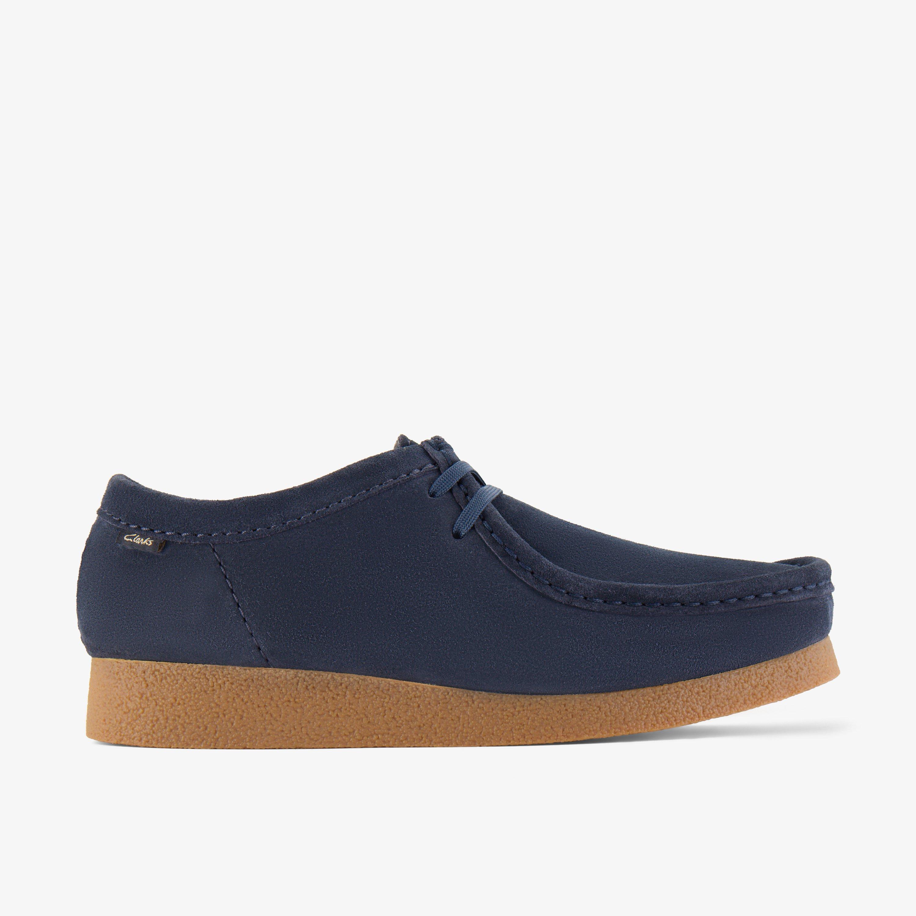 Wallabee EVO II Navy Suede Wallabee, view 1 of 6