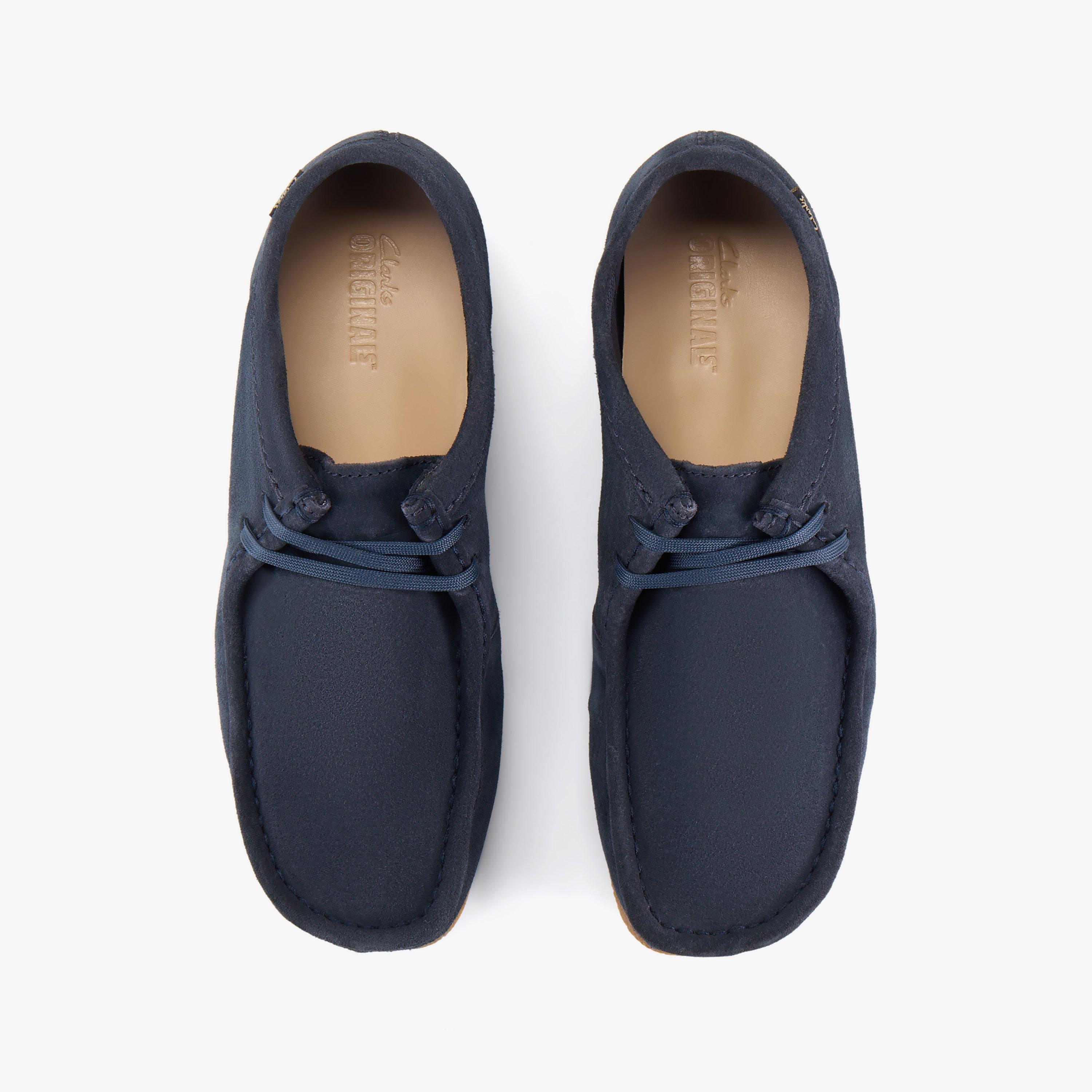 Mens Wallabee EVO II Navy Suede Wallabee | Clarks Outlet