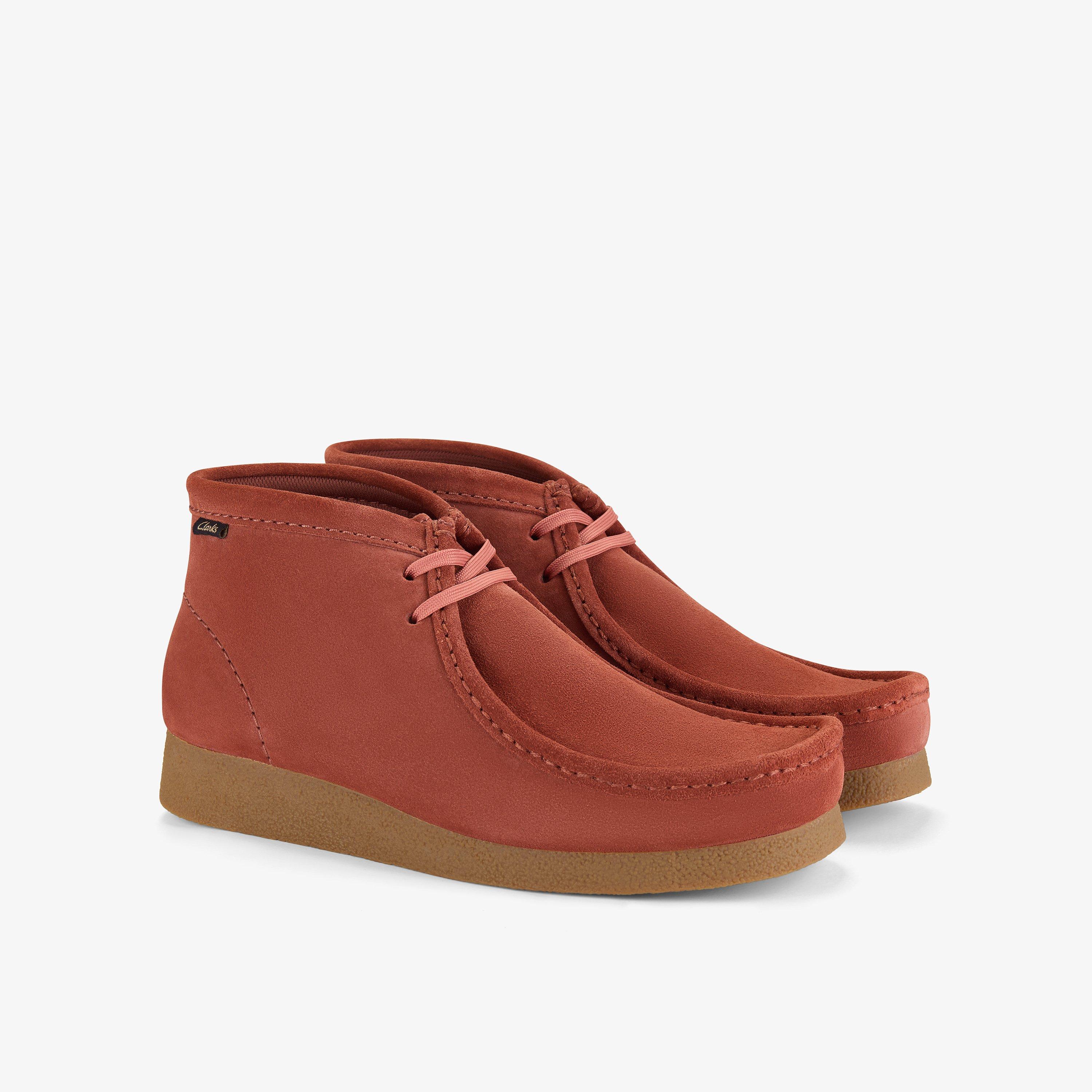 Mens Wallabee Boot EVO II Terracotta Suede Wallabee | Clarks Outlet