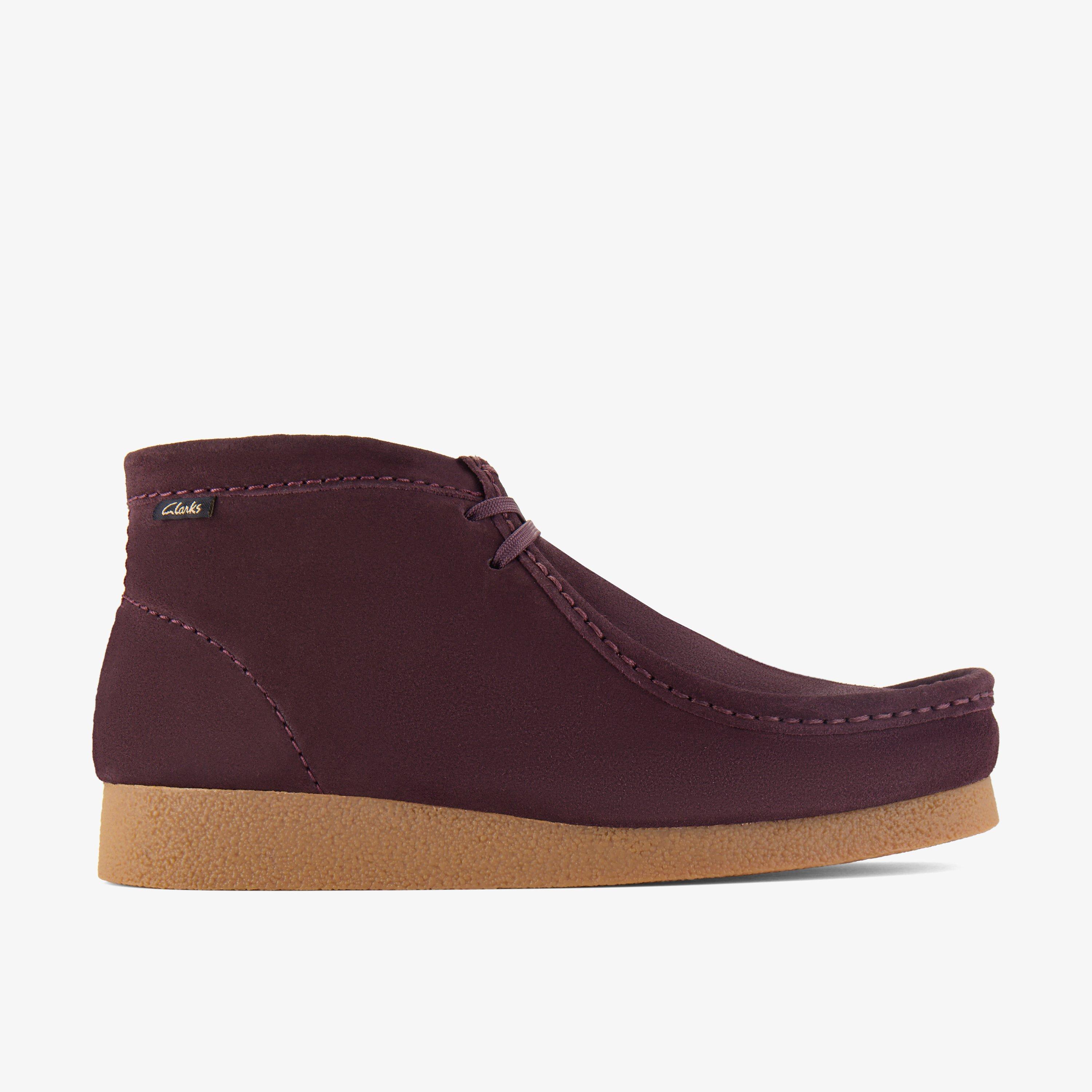 Wallabee Boot EVO II Wine Suede Wallabee, view 1 of 6