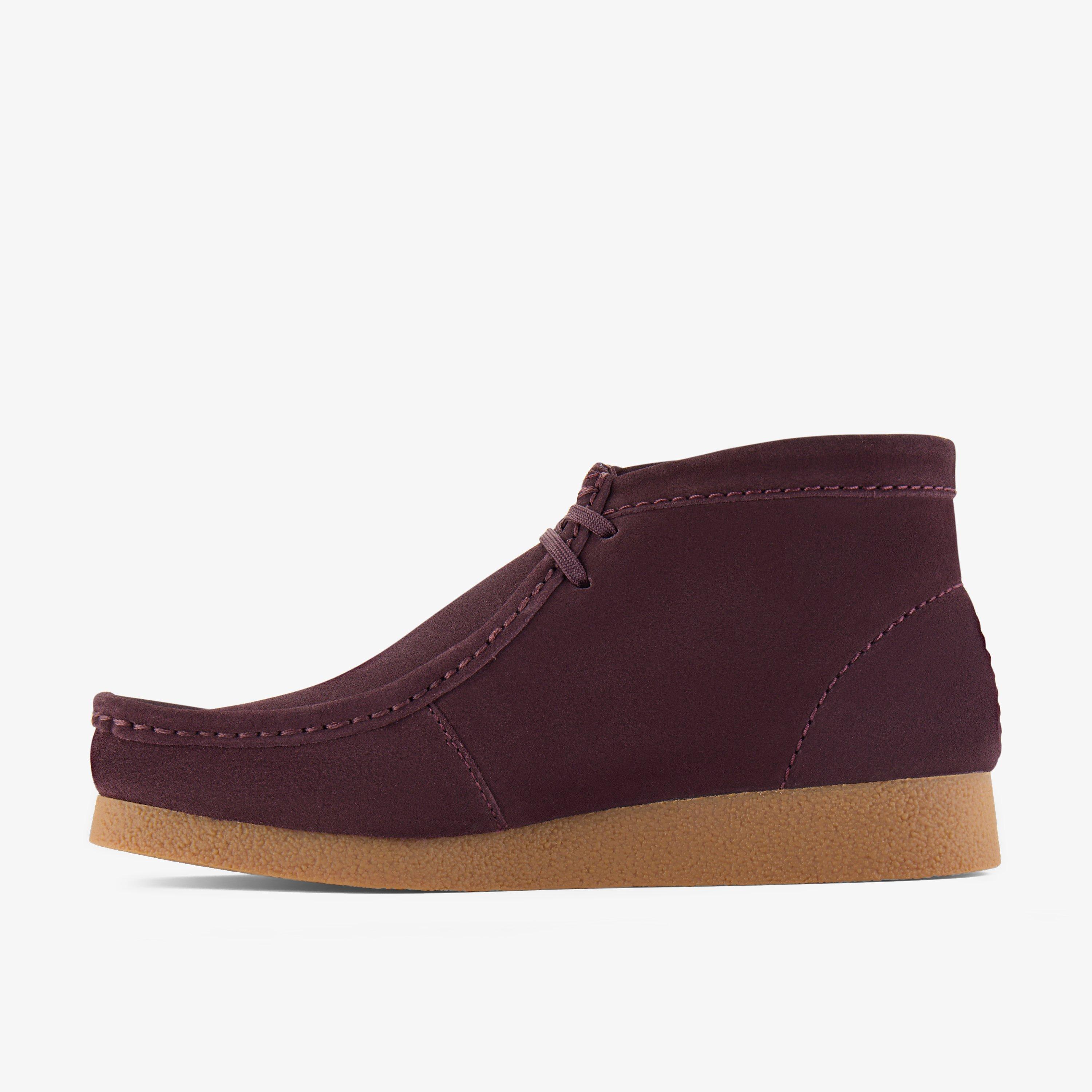 Wallabee Boot EVO II Wine Suede Wallabee, view 2 of 6