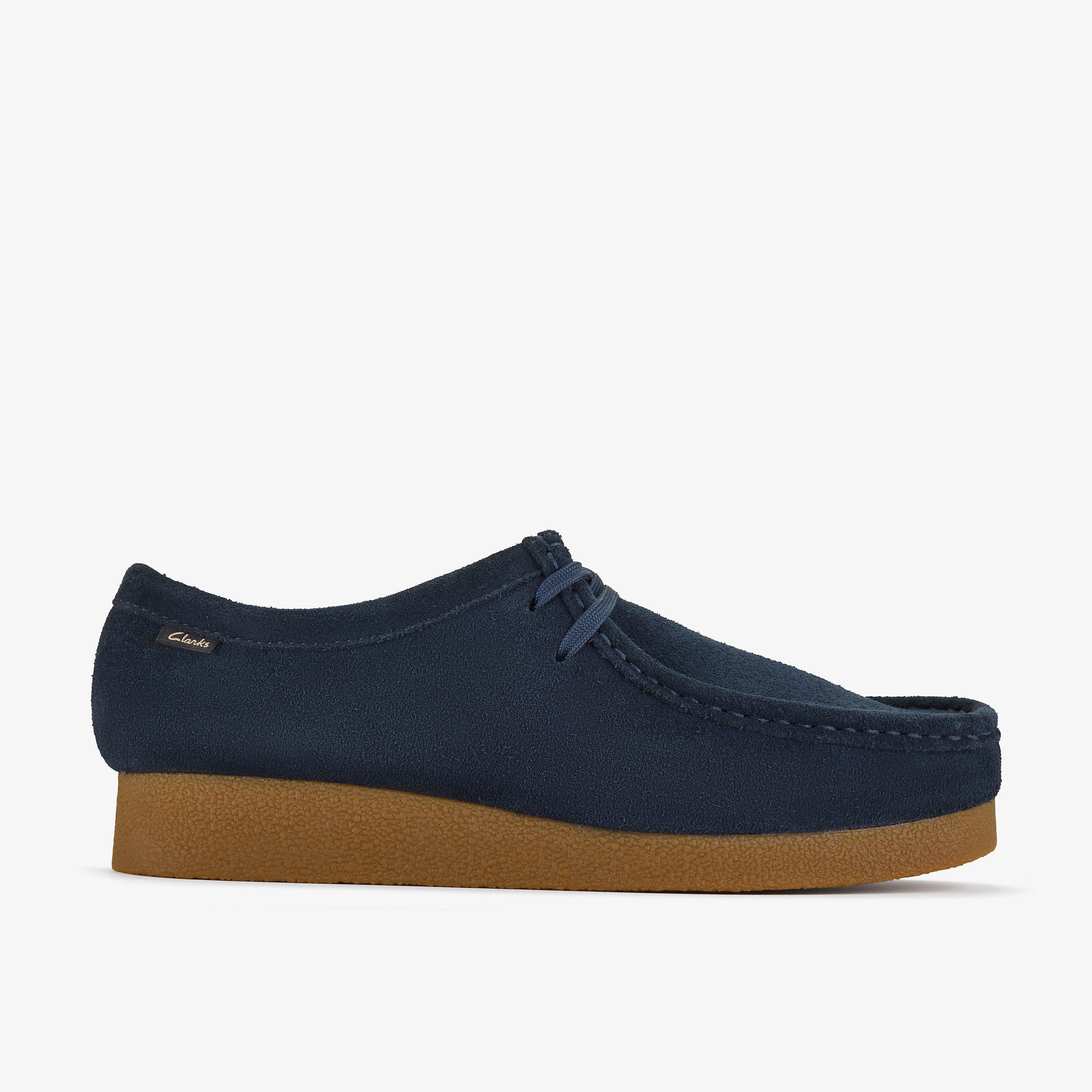 Wallabee EVO II Navy Suede Wallabee, view 1 of 6