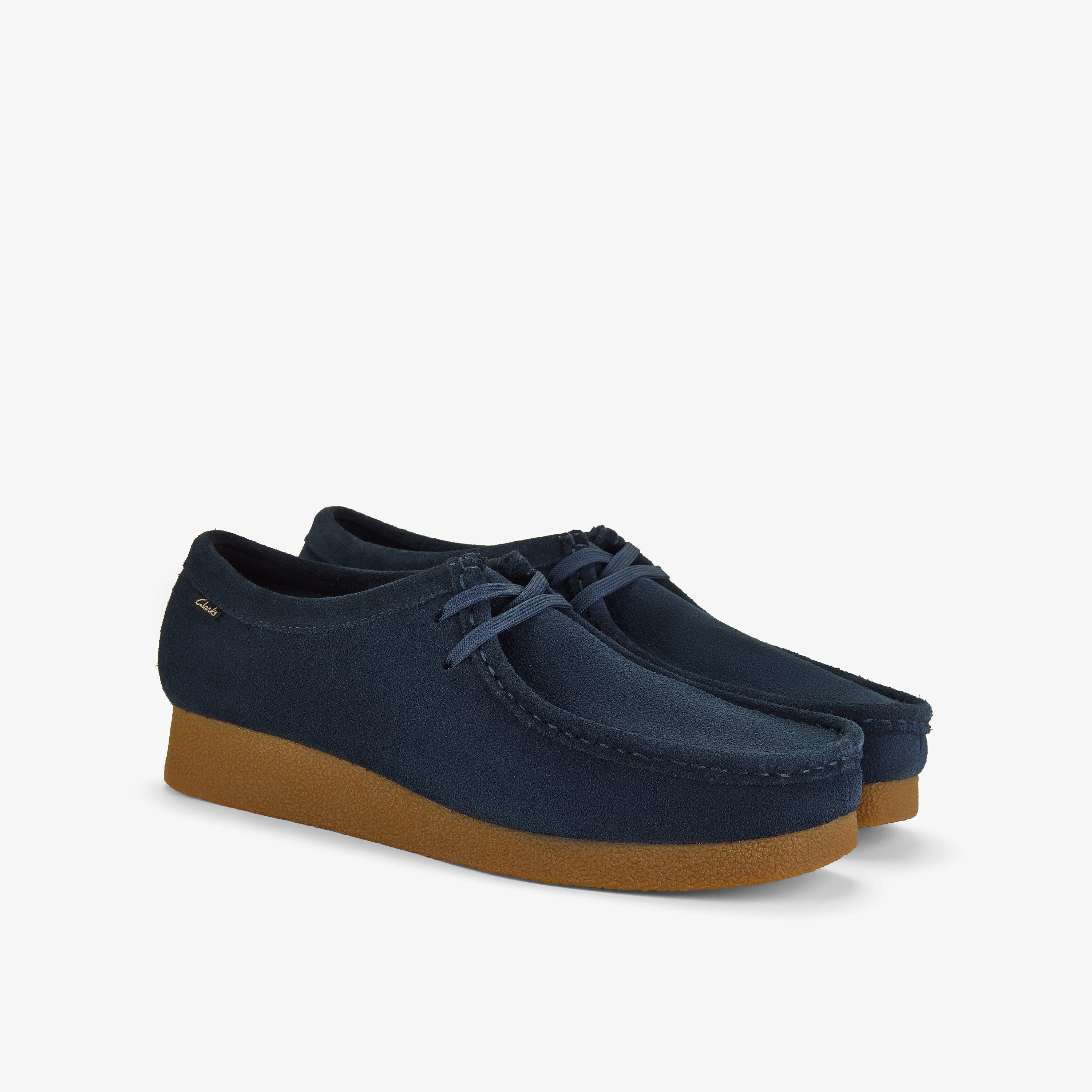 Womens Wallabee EVO II Navy Suede Wallabee | Clarks Outlet