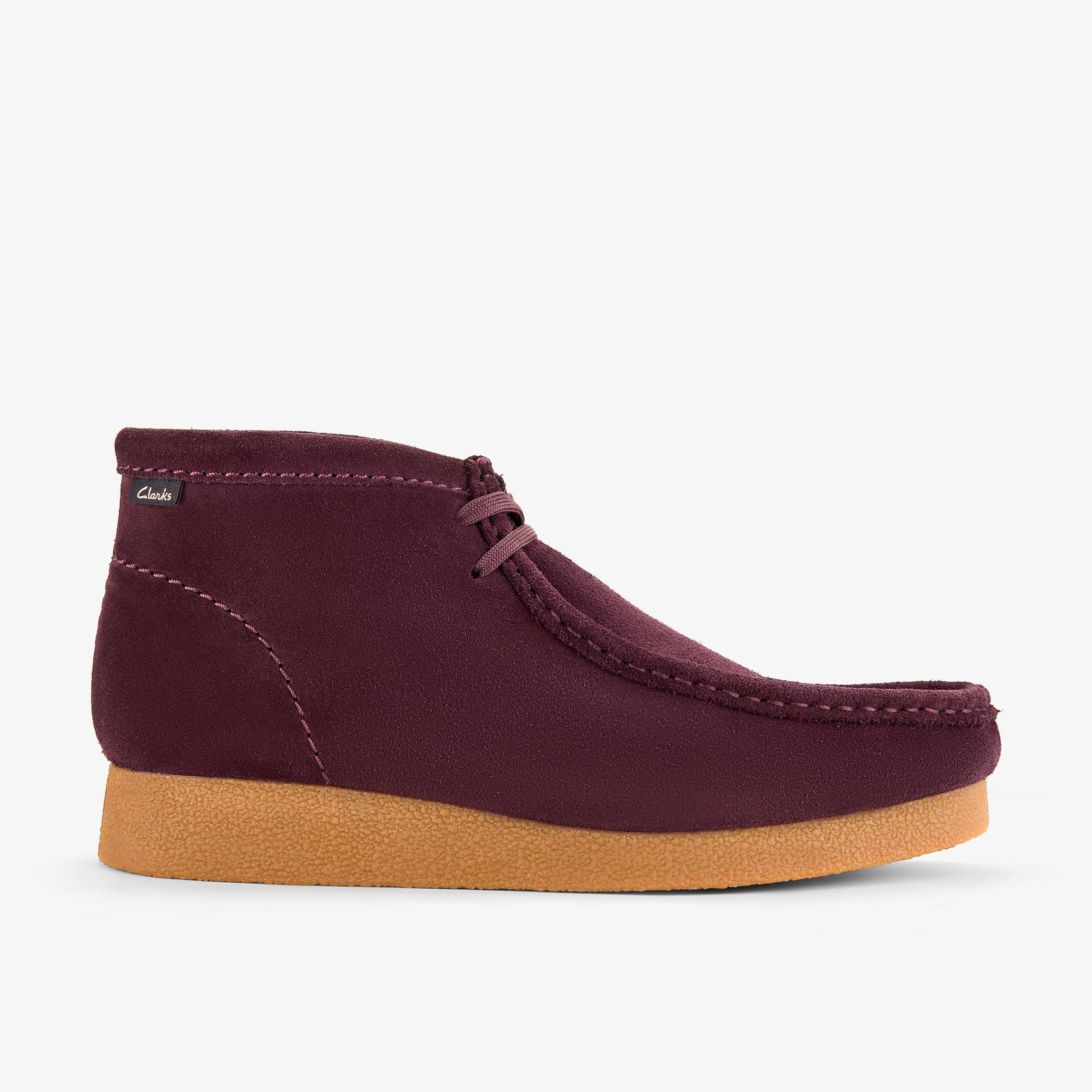 Wallabee Boot EVO II Wine Suede Wallabee, view 1 of 6