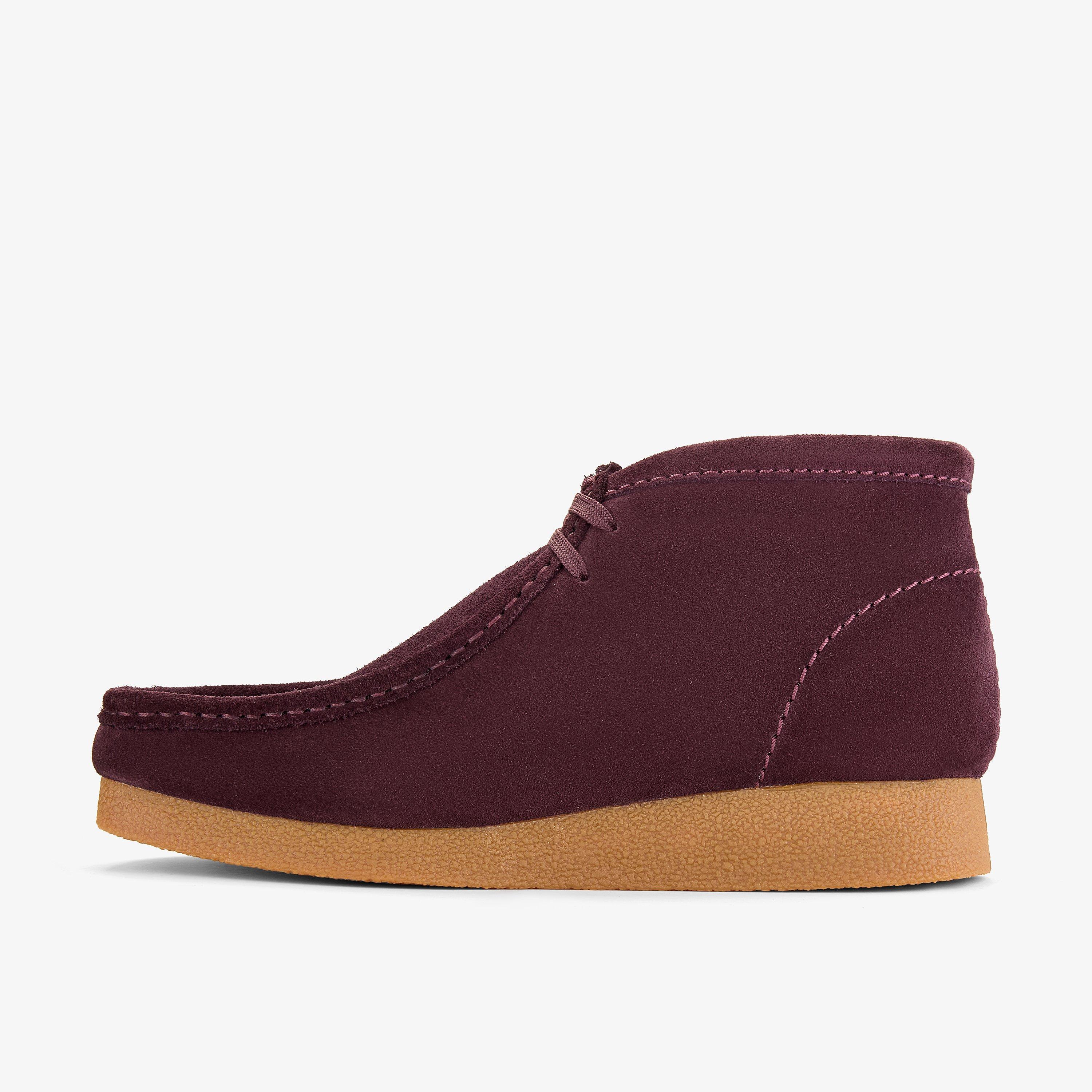 Wallabee Boot EVO II Wine Suede Wallabee, view 2 of 6