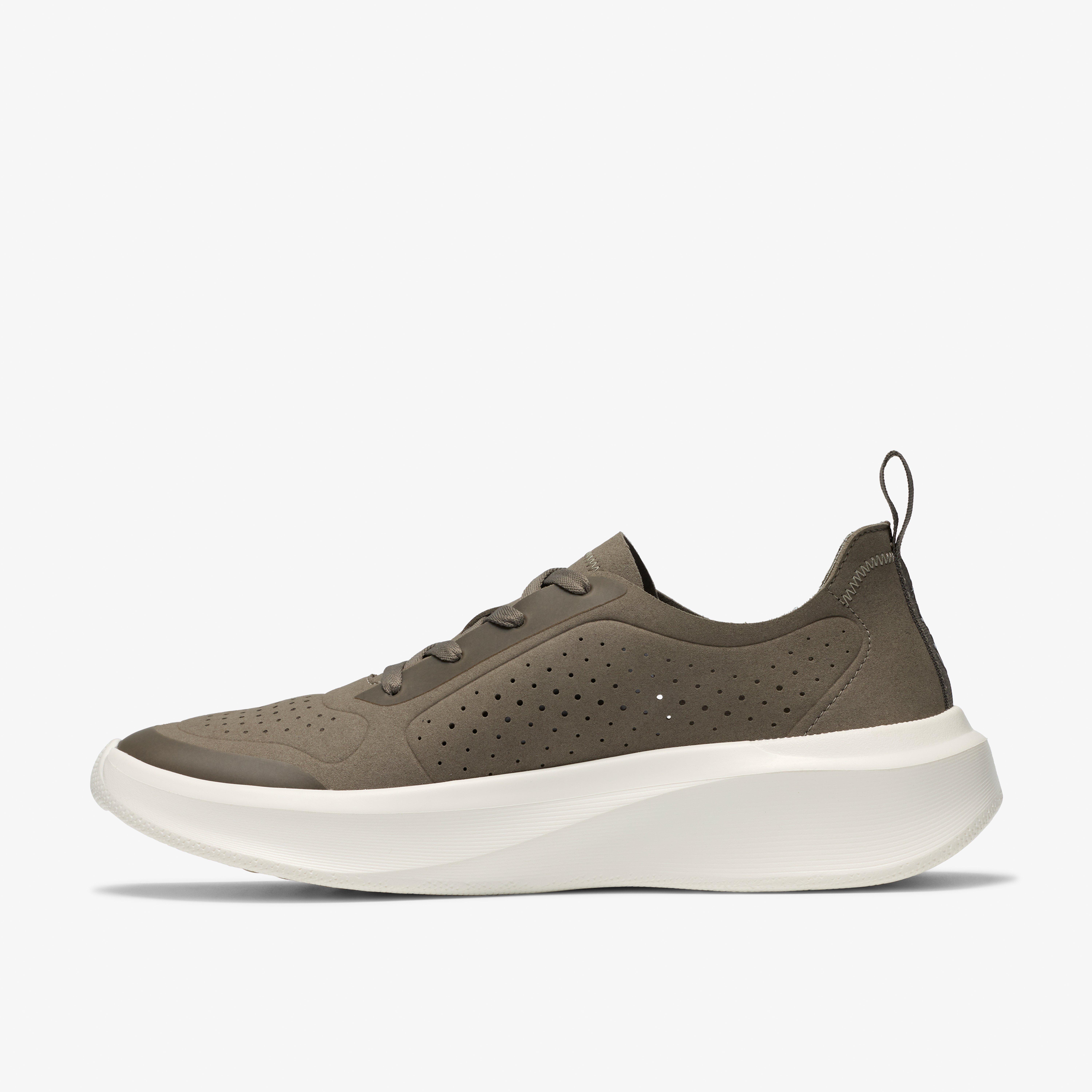Solevana Tie Dark Grey Trainers, view 2 of 6