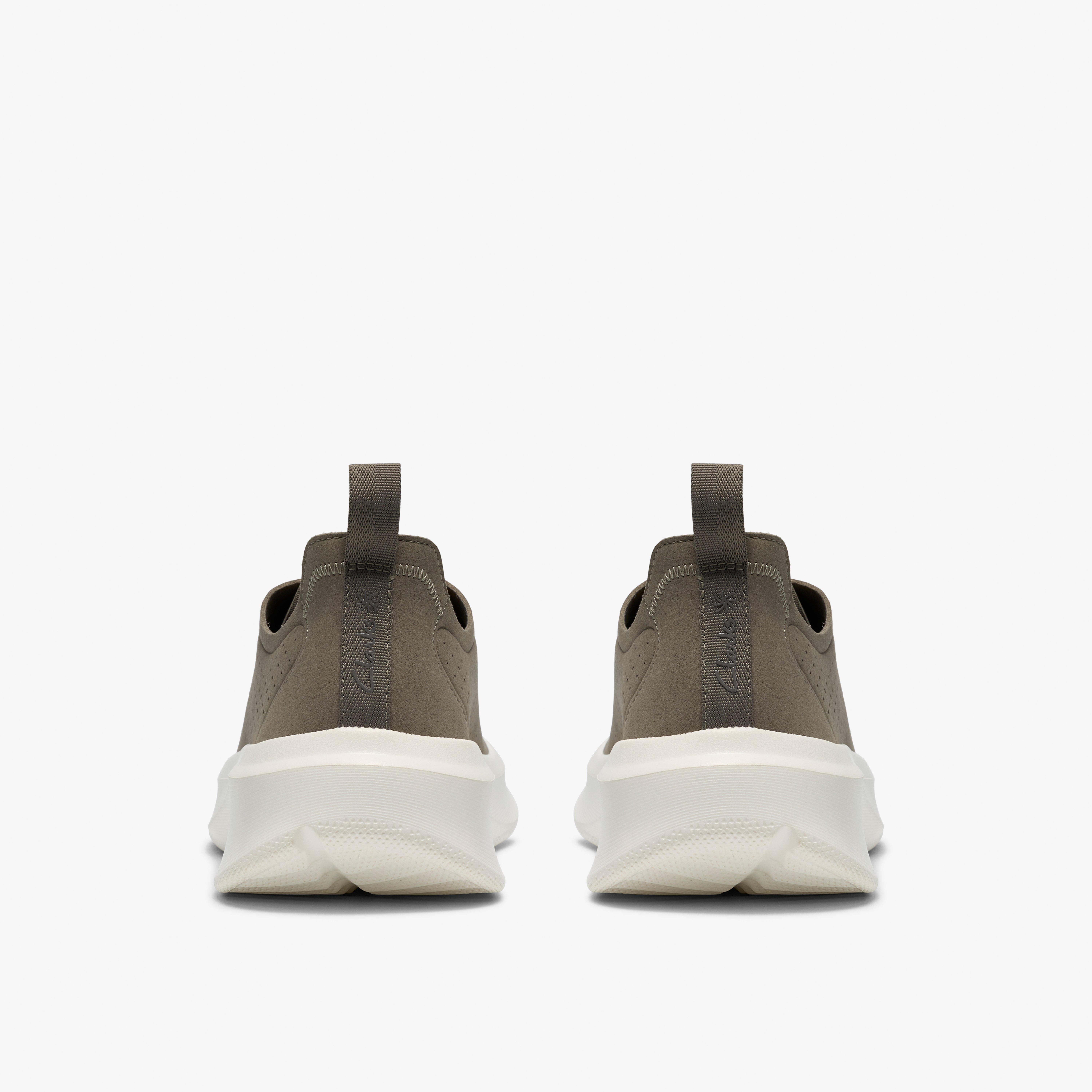 Solevana Tie Dark Grey Trainers, view 5 of 6