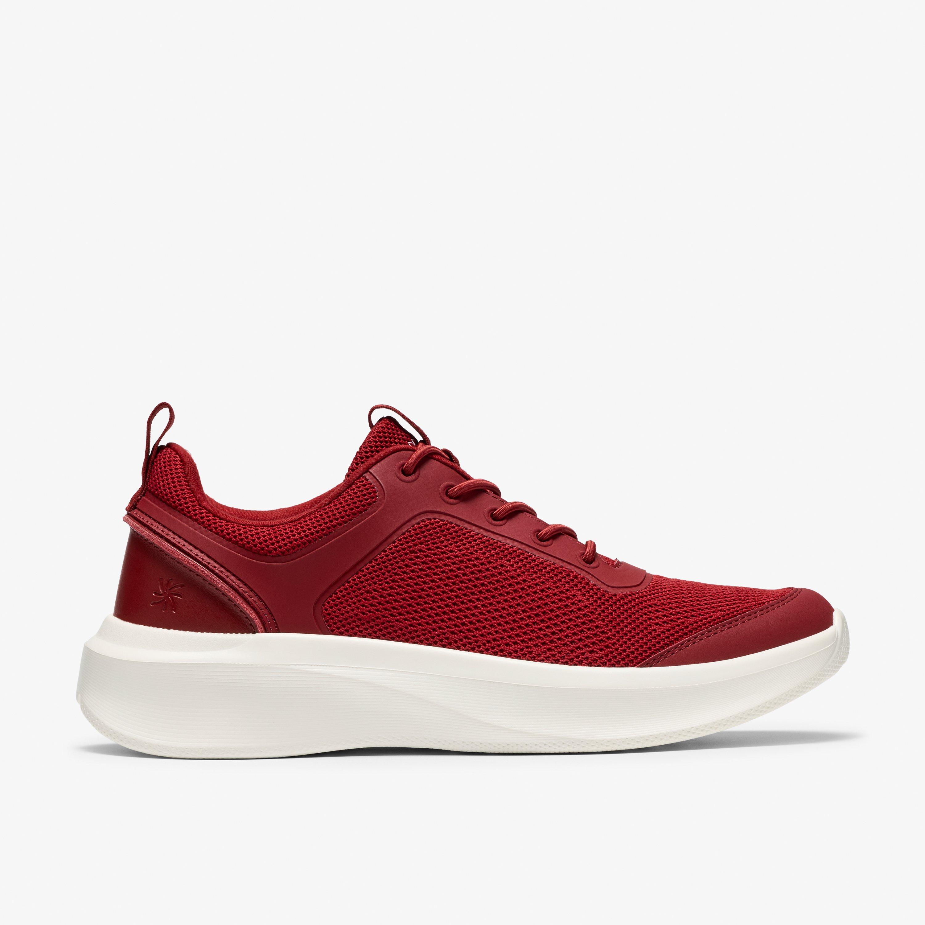 Solevana Sport Red Trainers Lace Up, view 1 of 6